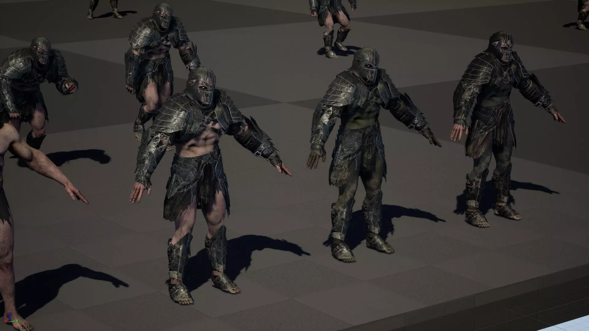 OrcKnight Low-poly 3D model_28