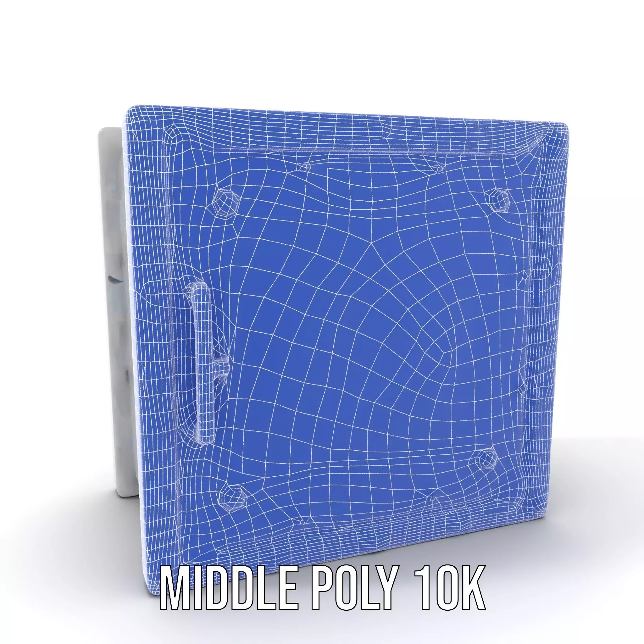 Vault Door model pack with metallic design Low-poly 3D model_21