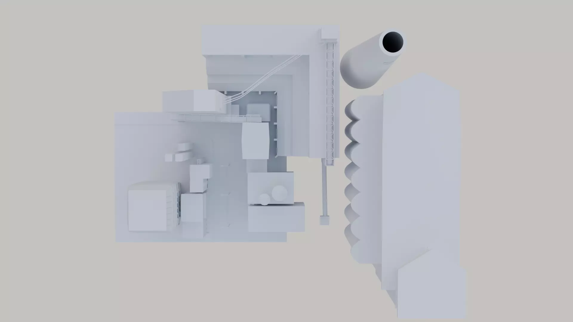 City street Free low-poly 3D model_5