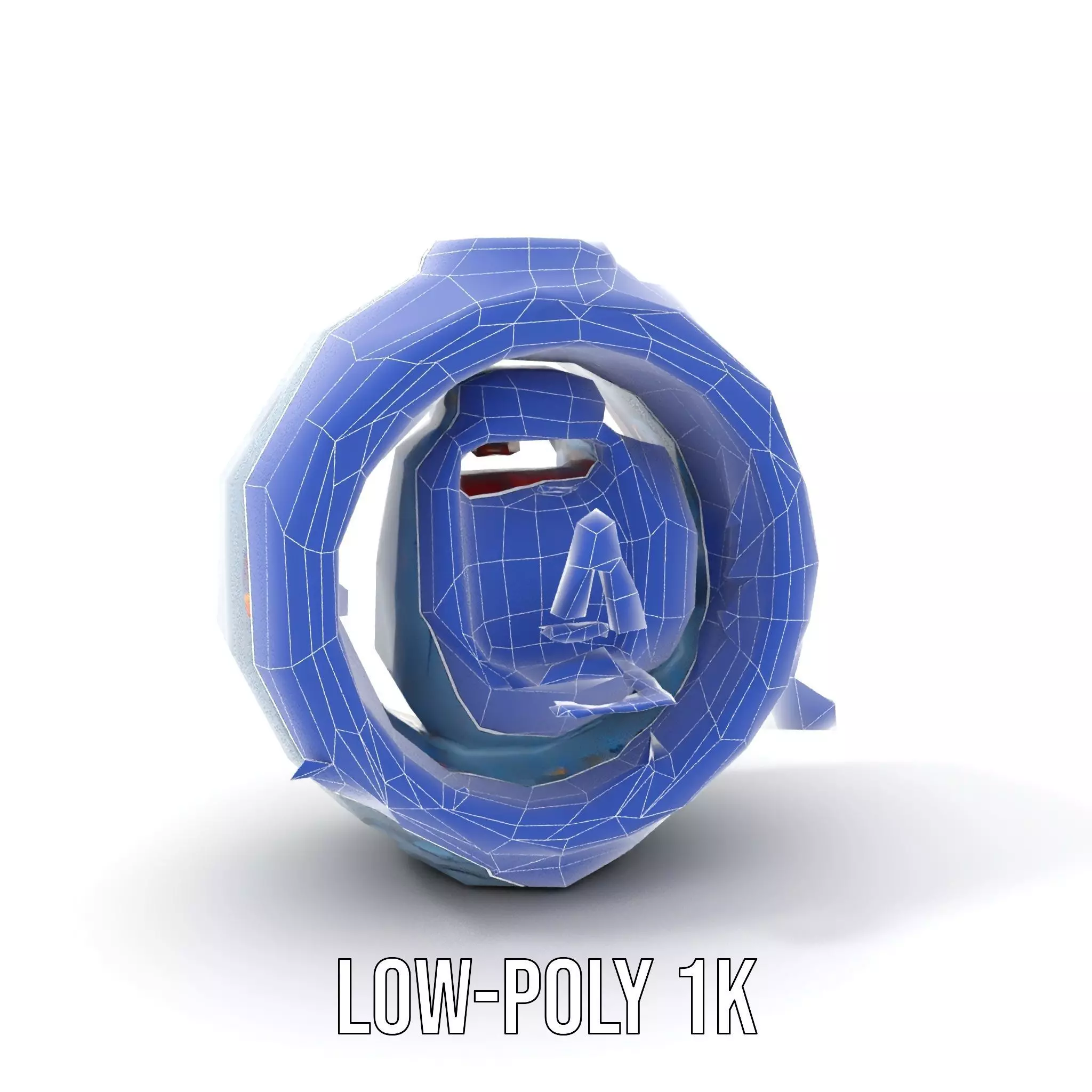 Steampunk Industrial Lamp Model Pack Low-poly 3D model_31