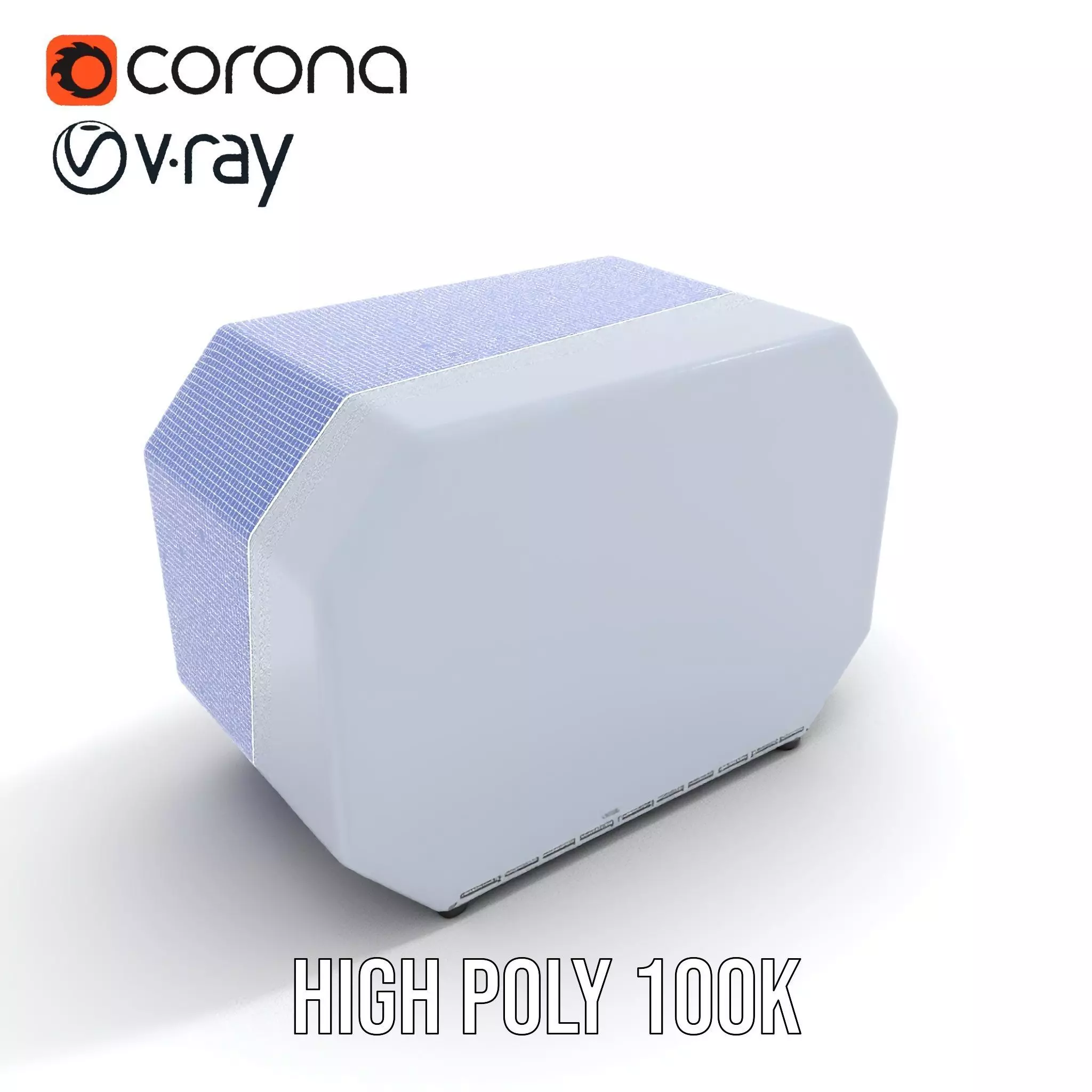 Futuristic Medical Pod model pack Low-poly 3D model_32