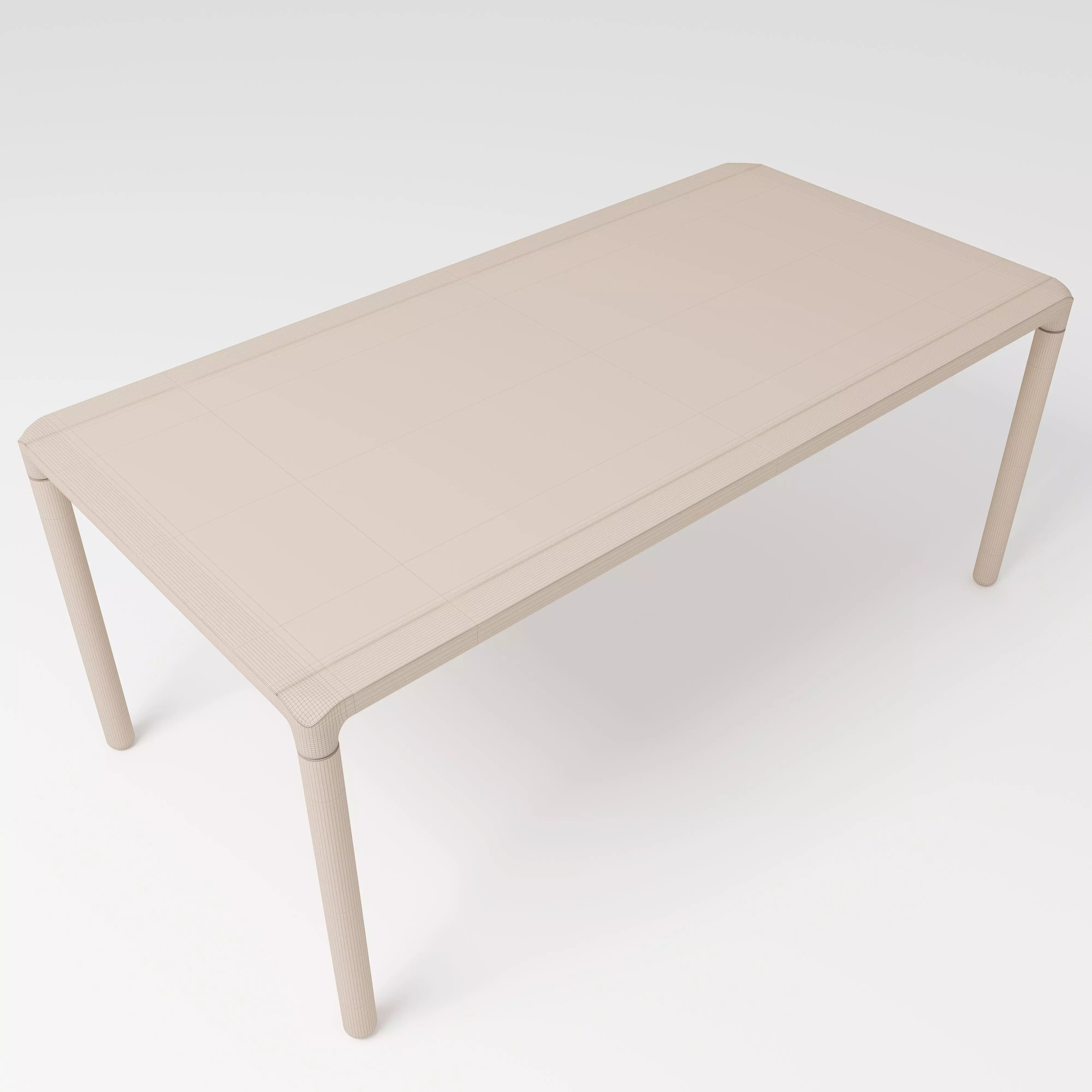 Morris Table 3D model_2