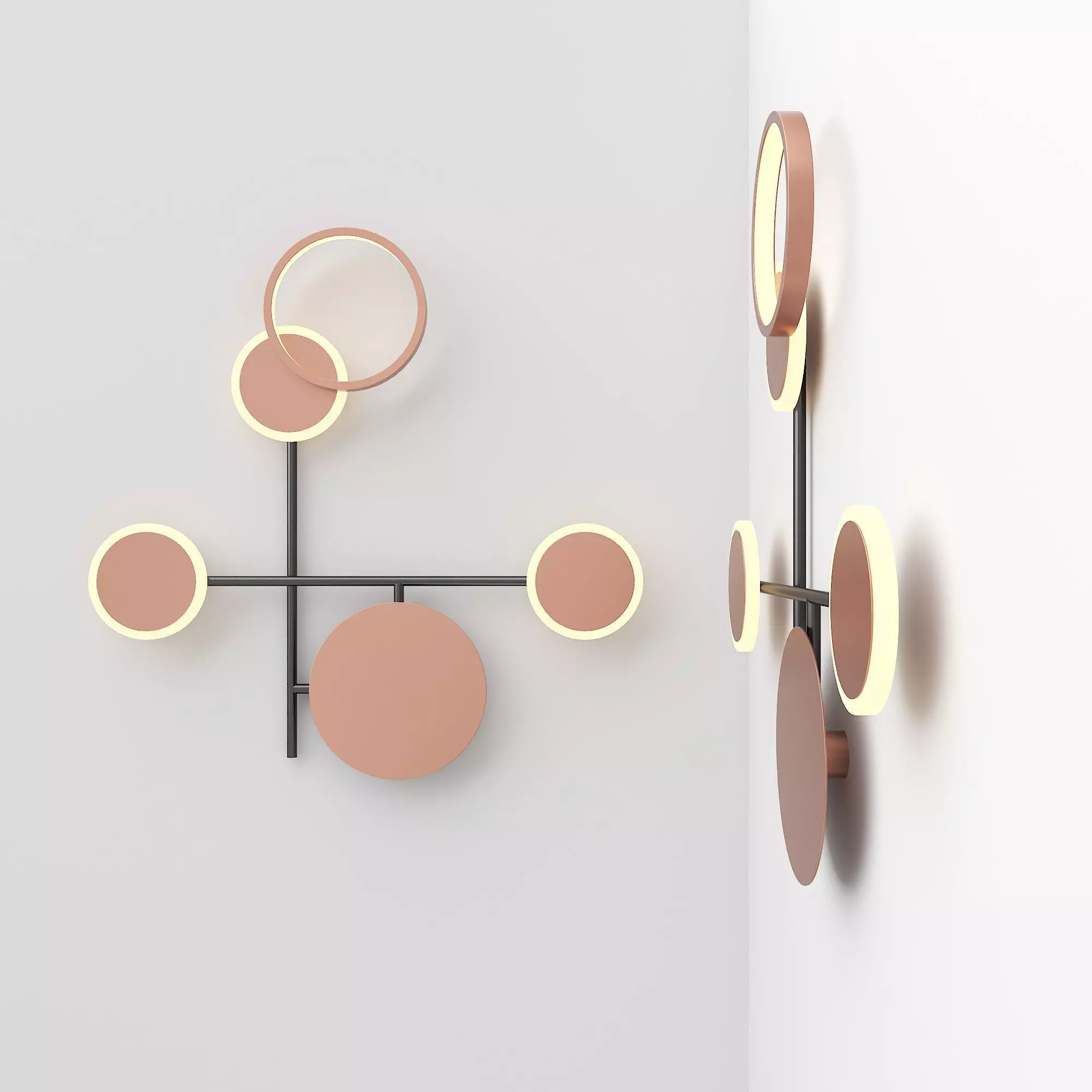 Moreilian Wall Light 3D model_0