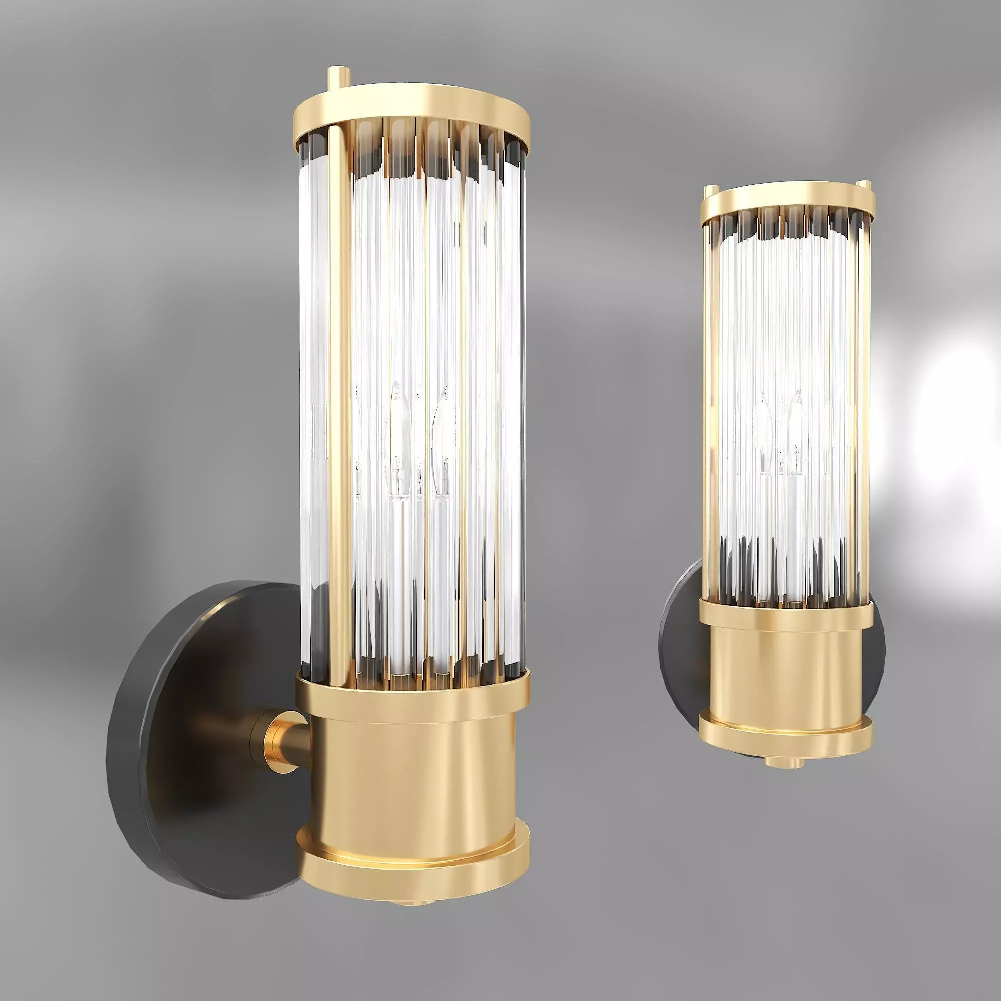 Moreanor Wall Light 3D model_0