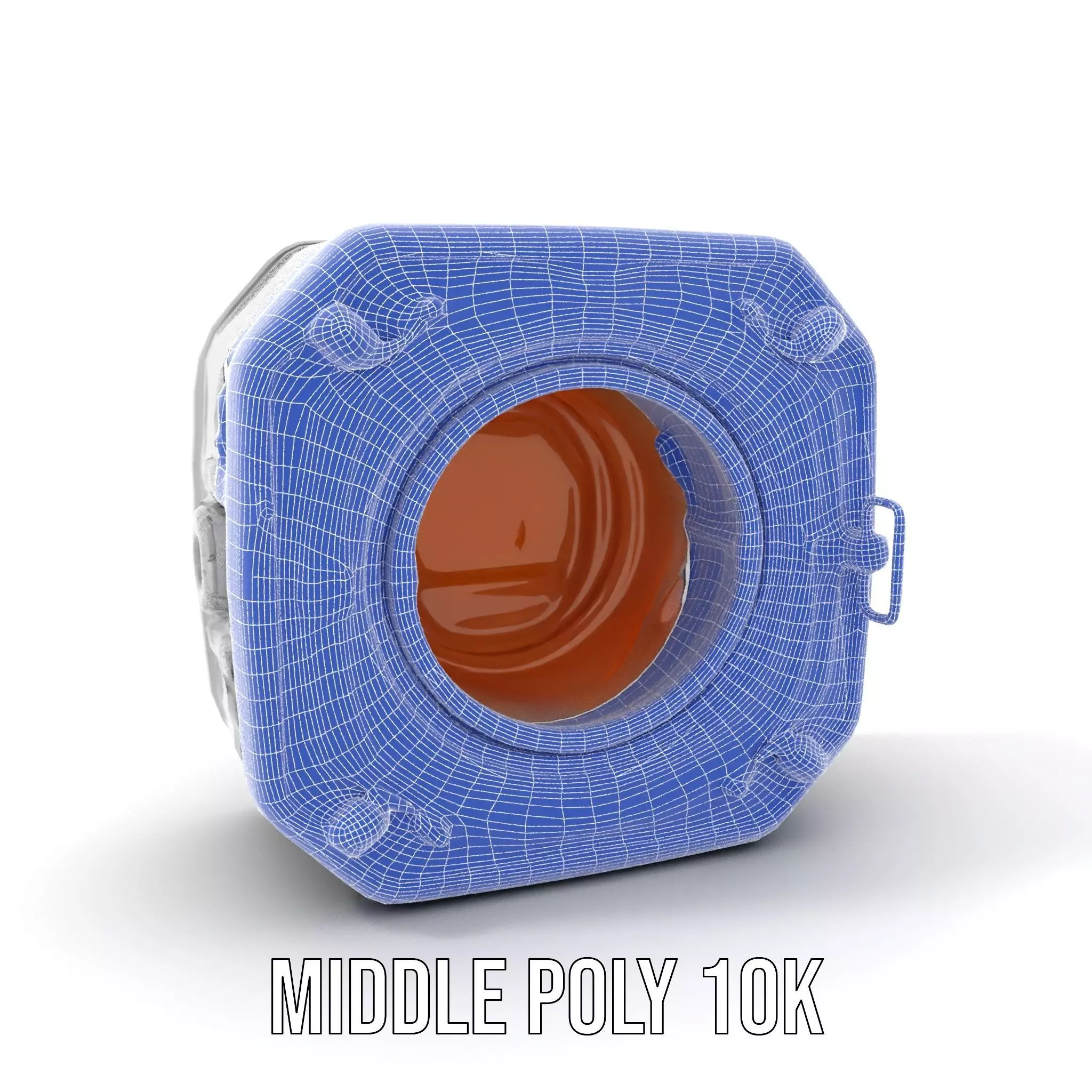 Futuristic Industrial Hatch model pack with detailed design Low-poly 3D model_13