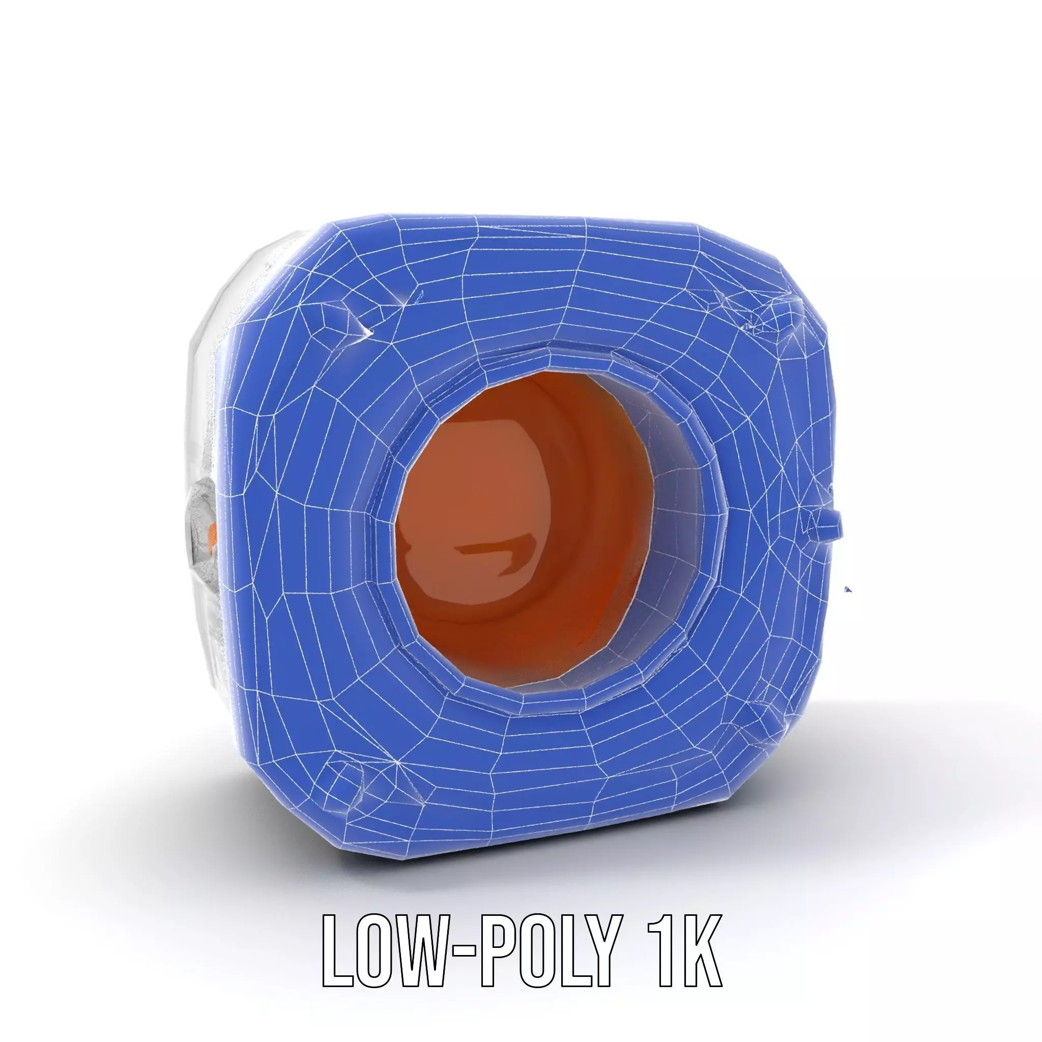 Futuristic Industrial Hatch model pack with detailed design Low-poly 3D model_11