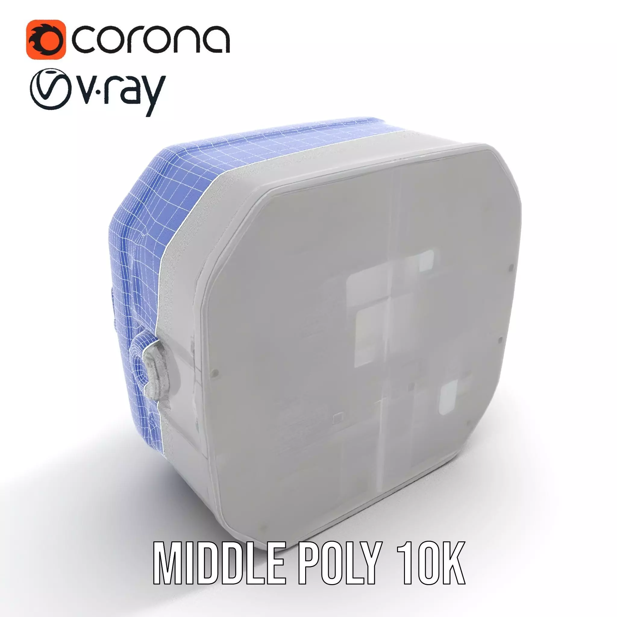 Futuristic Industrial Hatch model pack with detailed design Low-poly 3D model_18