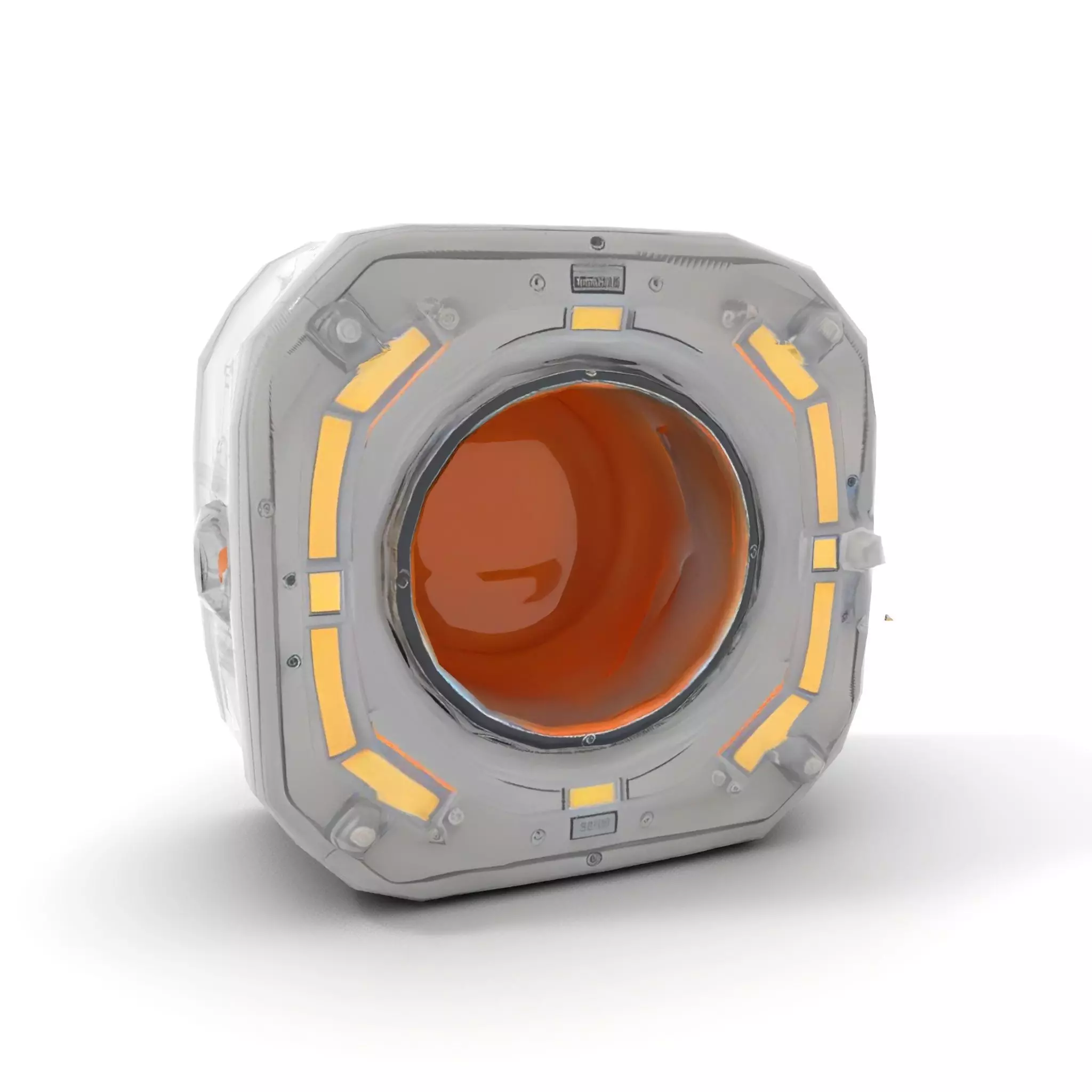 Futuristic Industrial Hatch model pack with detailed design Low-poly 3D model_14