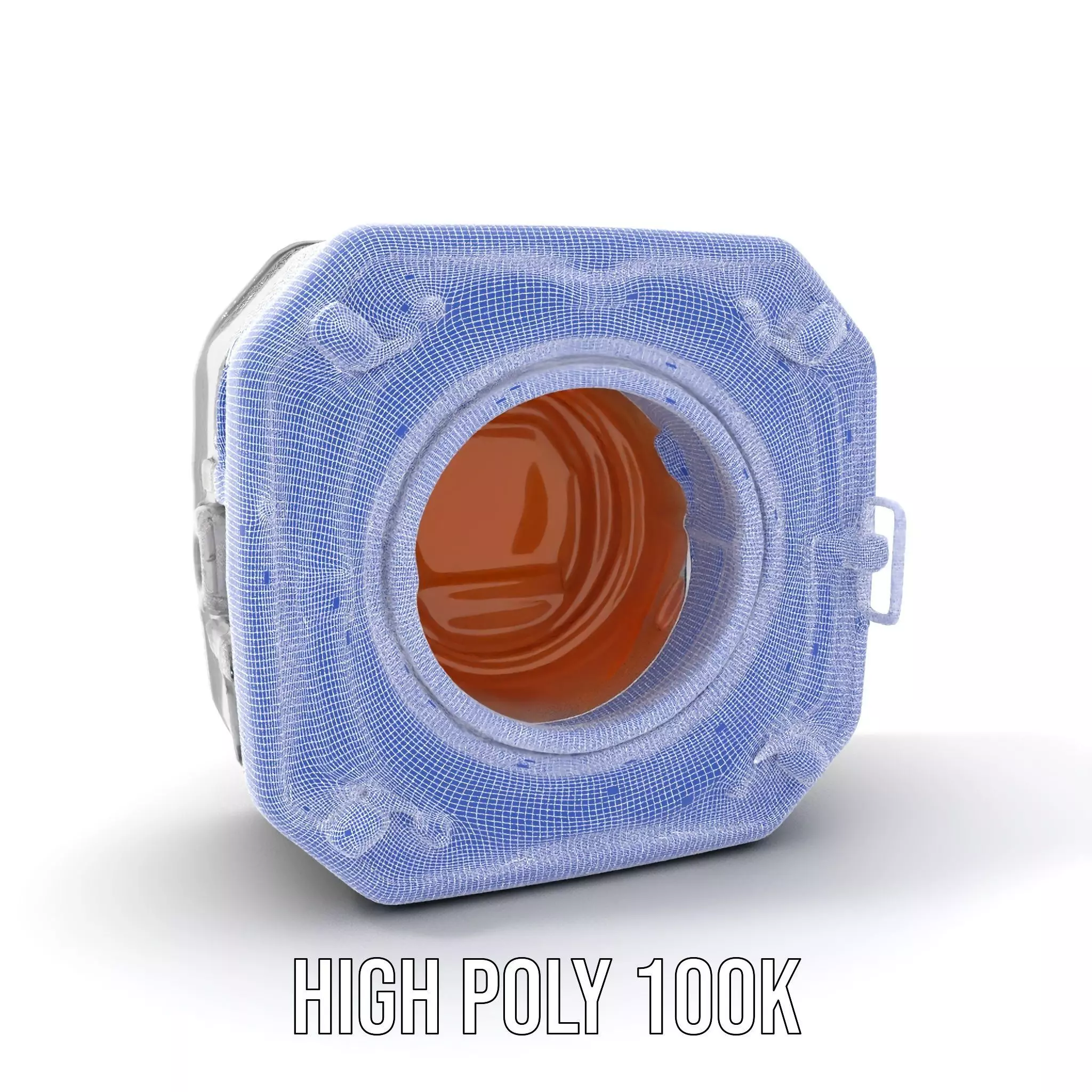 Futuristic Industrial Hatch model pack with detailed design Low-poly 3D model_4