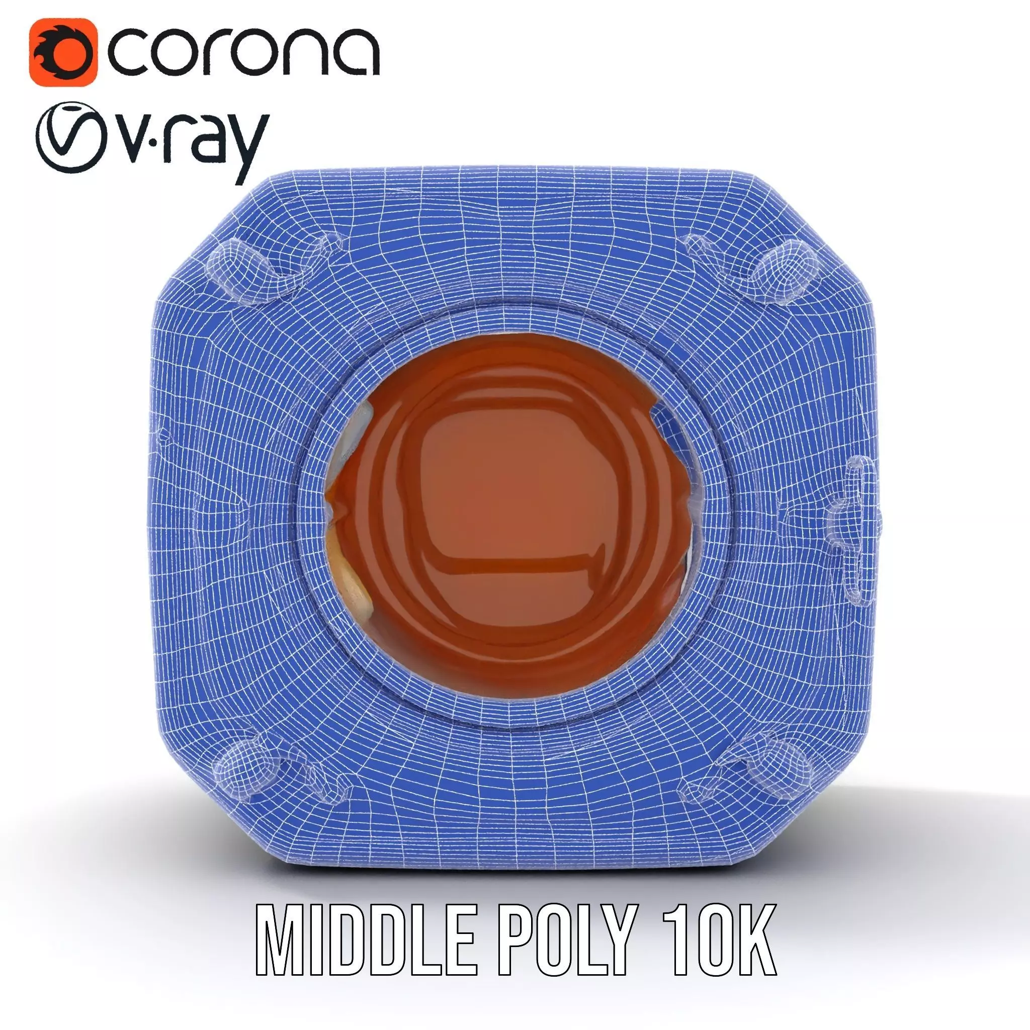 Futuristic Industrial Hatch model pack with detailed design Low-poly 3D model_24