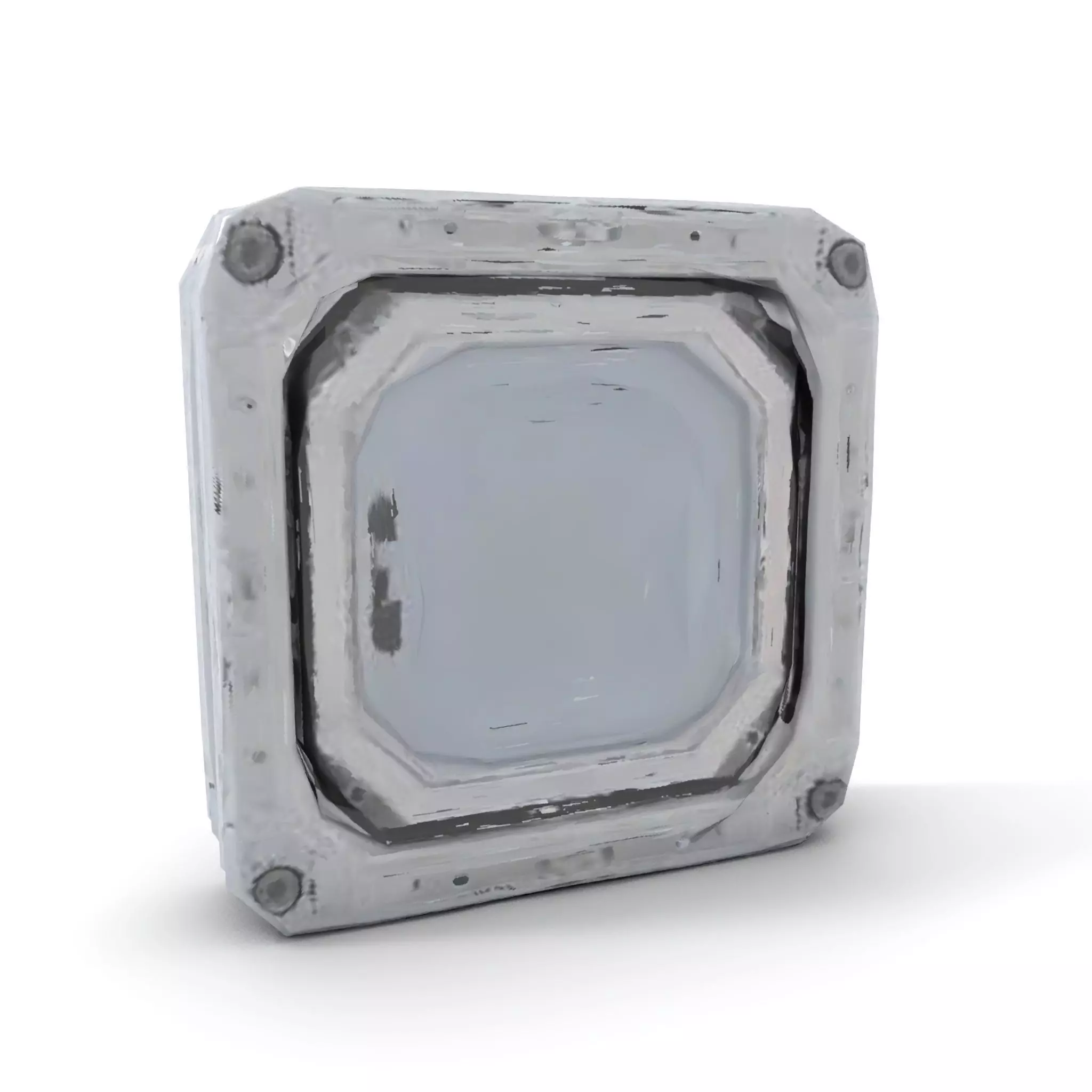 Futuristic SciFi Portal Model Pack with Metallic Accents Low-poly 3D model_7