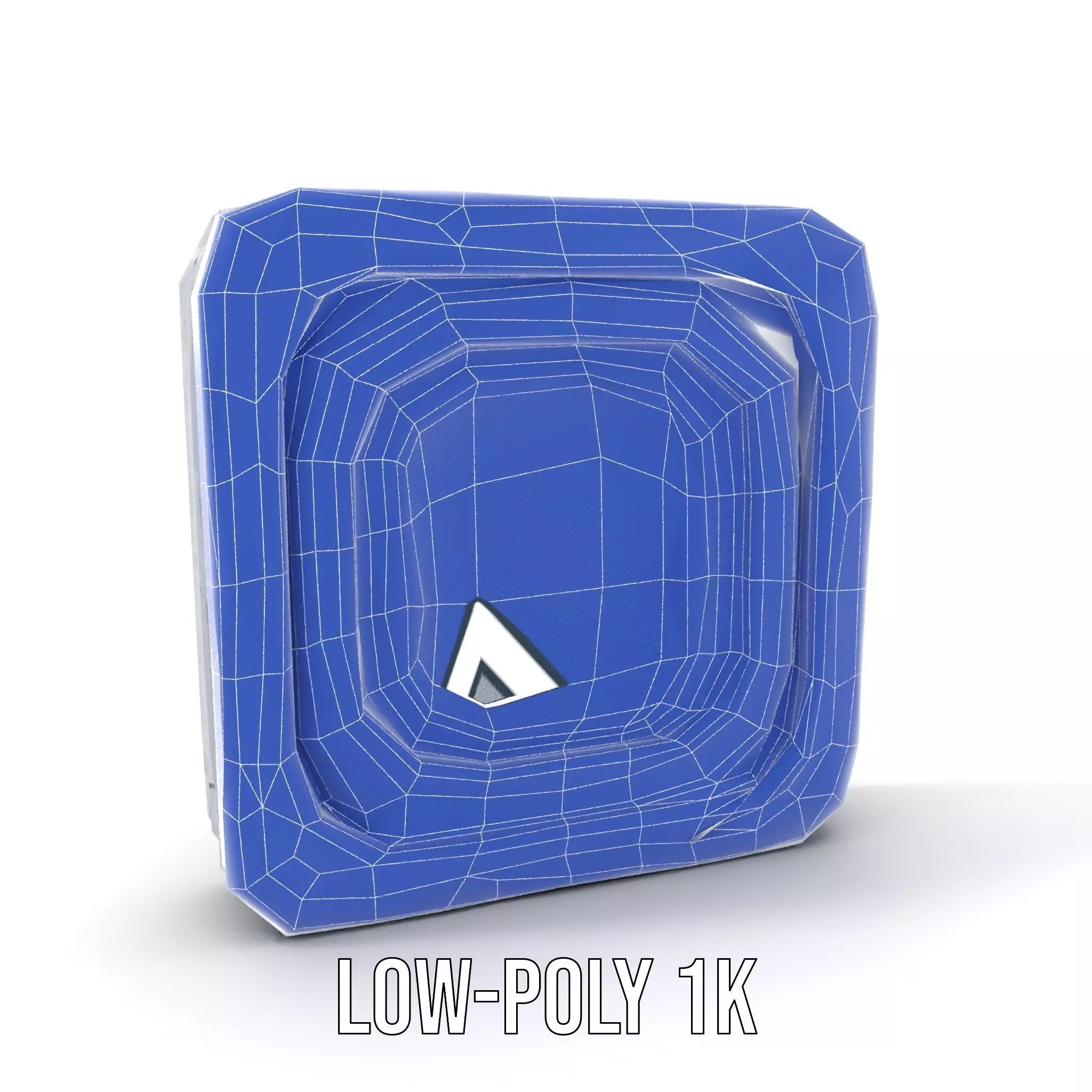 Futuristic SciFi Portal Model Pack with Metallic Accents Low-poly 3D model_9