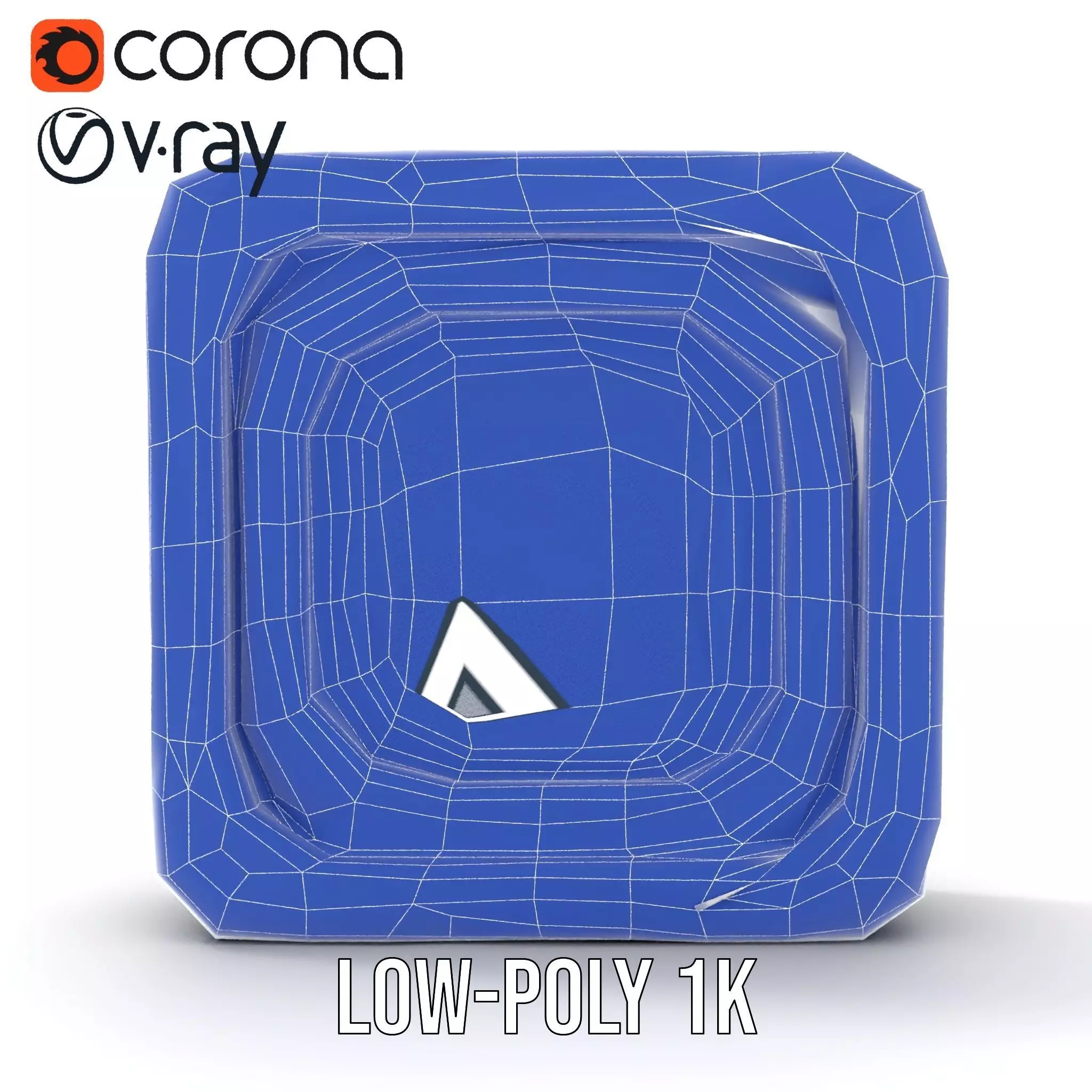 Futuristic SciFi Portal Model Pack with Metallic Accents Low-poly 3D model_28