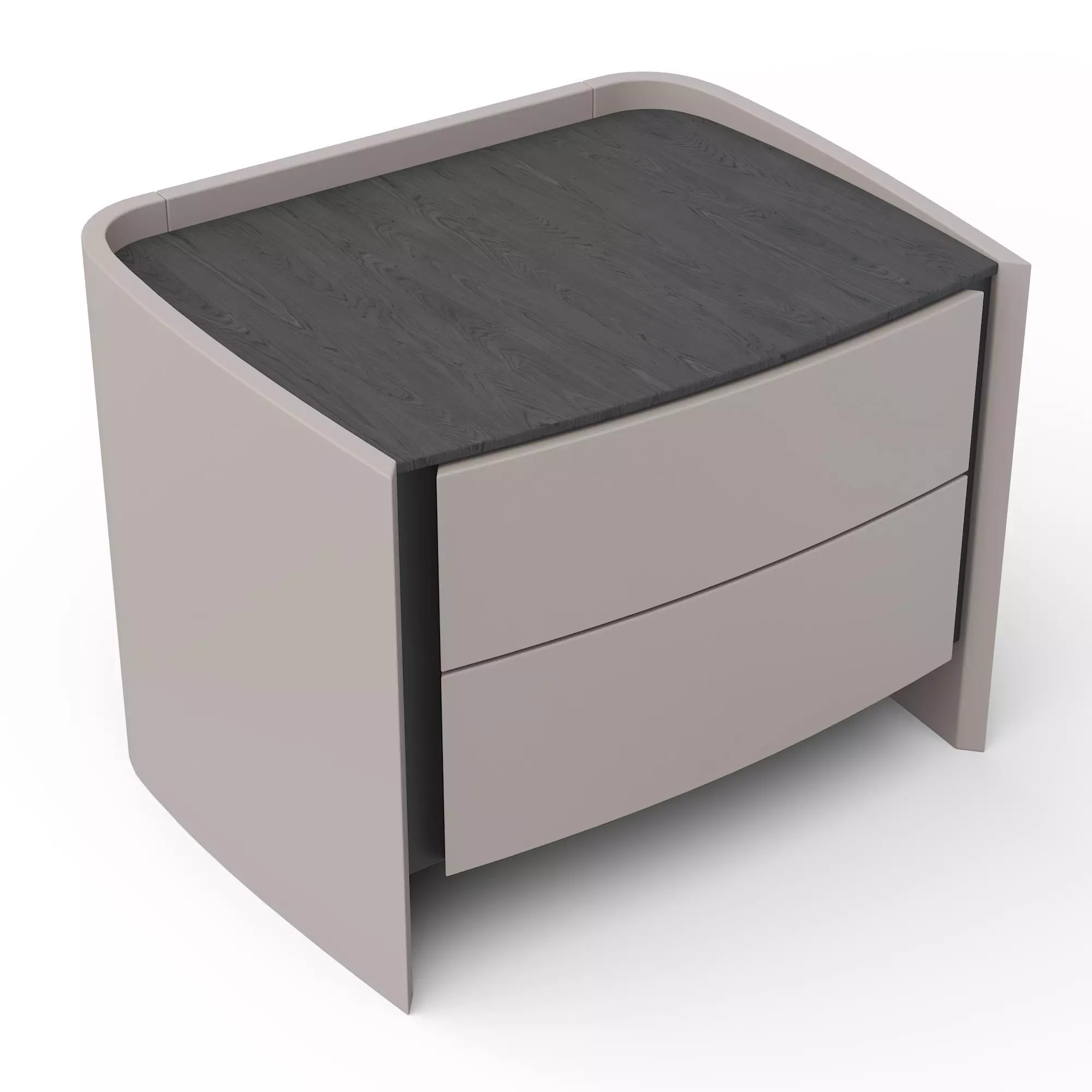 Lawrence Bedside Table 3D model_0