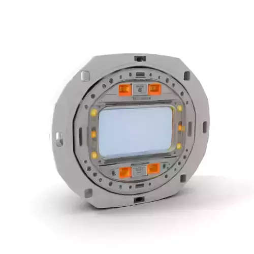 Industrial LED Light Model Pack with Detailed Design Low-poly 3D model