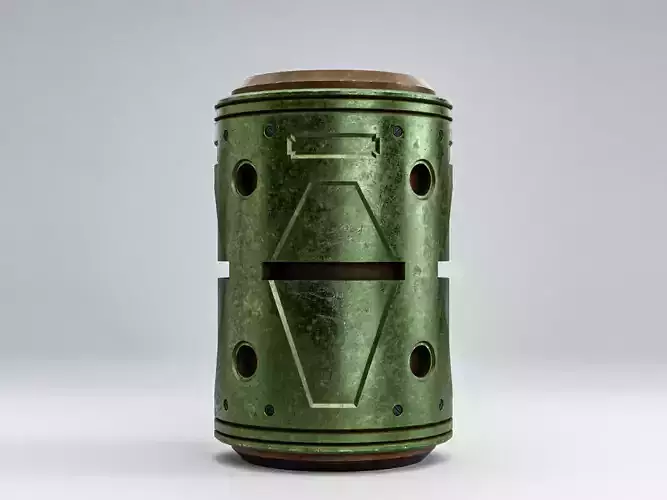 Scifi Industrial Container