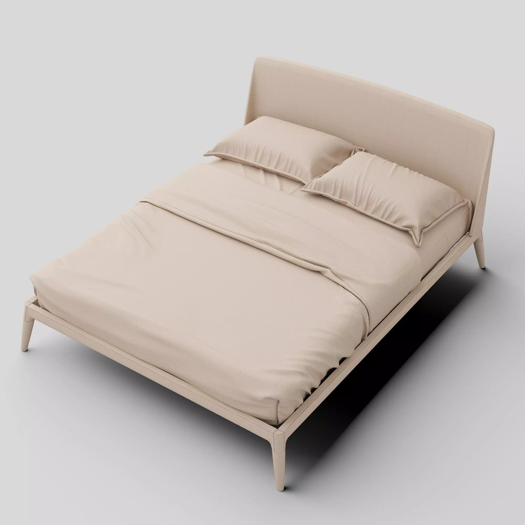 Kyle Bed 3D model_2