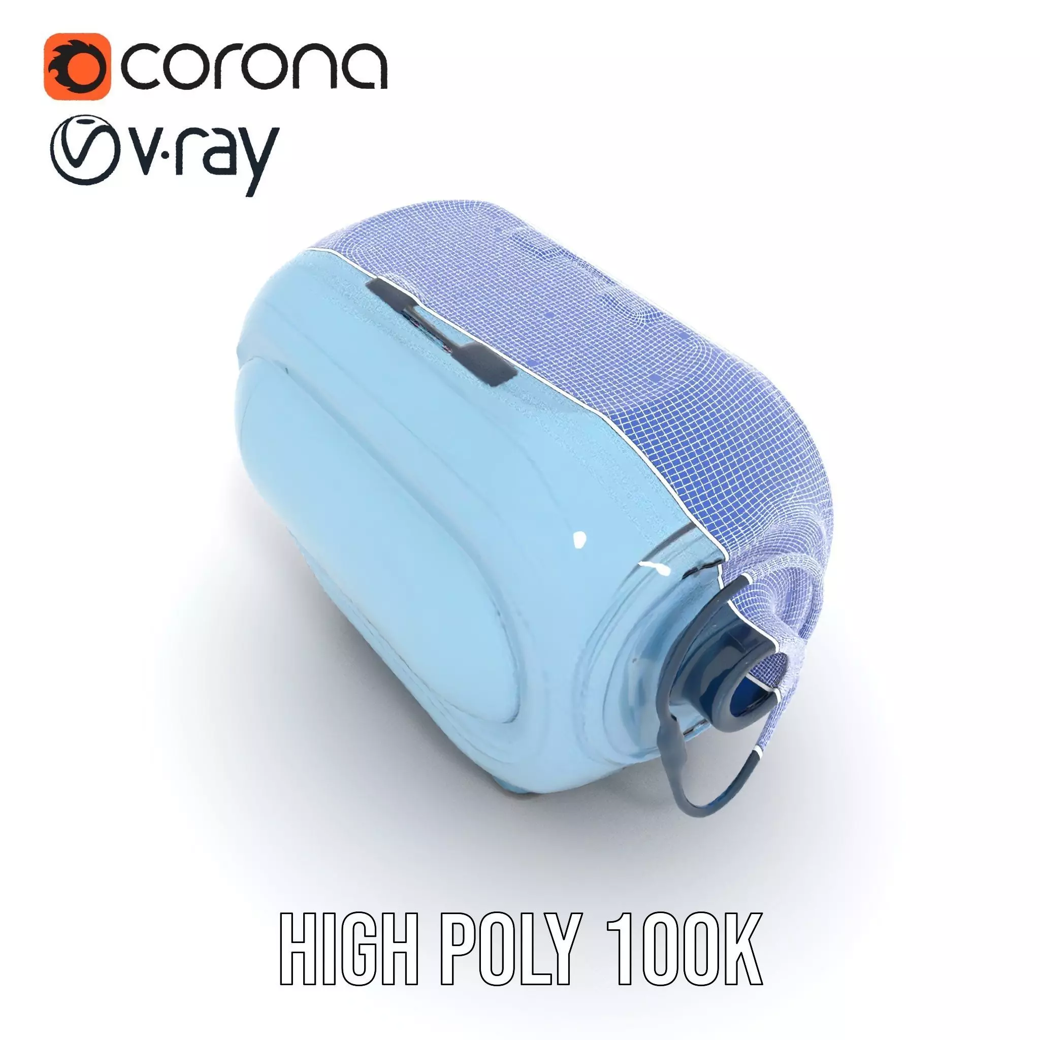 Futuristic Sleep Pod Model Pack with Interior Design Low-poly 3D model_32