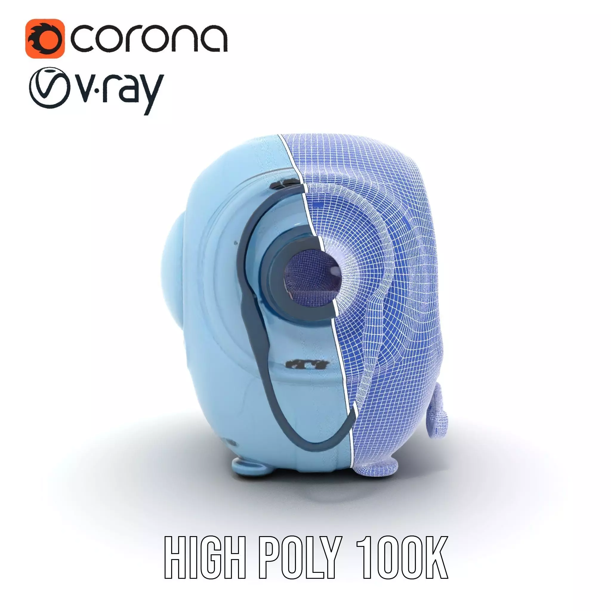 Futuristic Sleep Pod Model Pack with Interior Design Low-poly 3D model_34