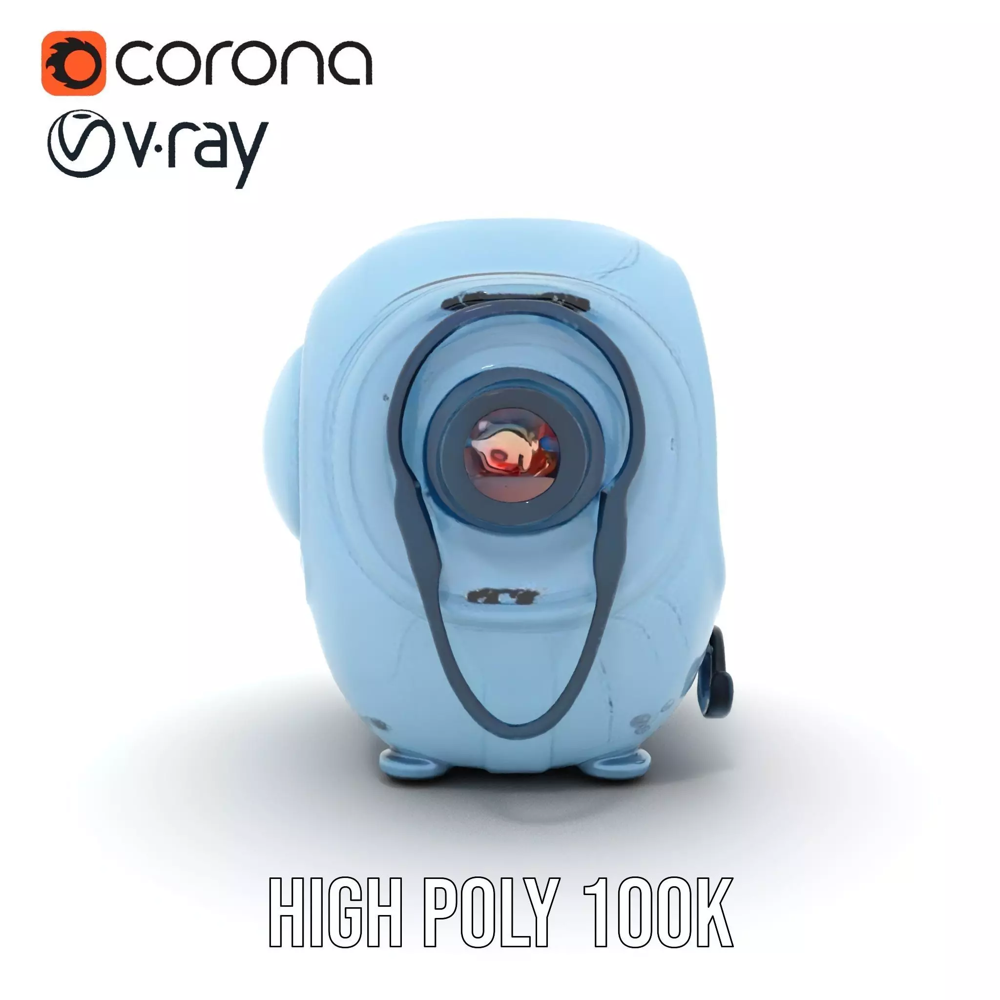 Futuristic Sleep Pod Model Pack with Interior Design Low-poly 3D model_25