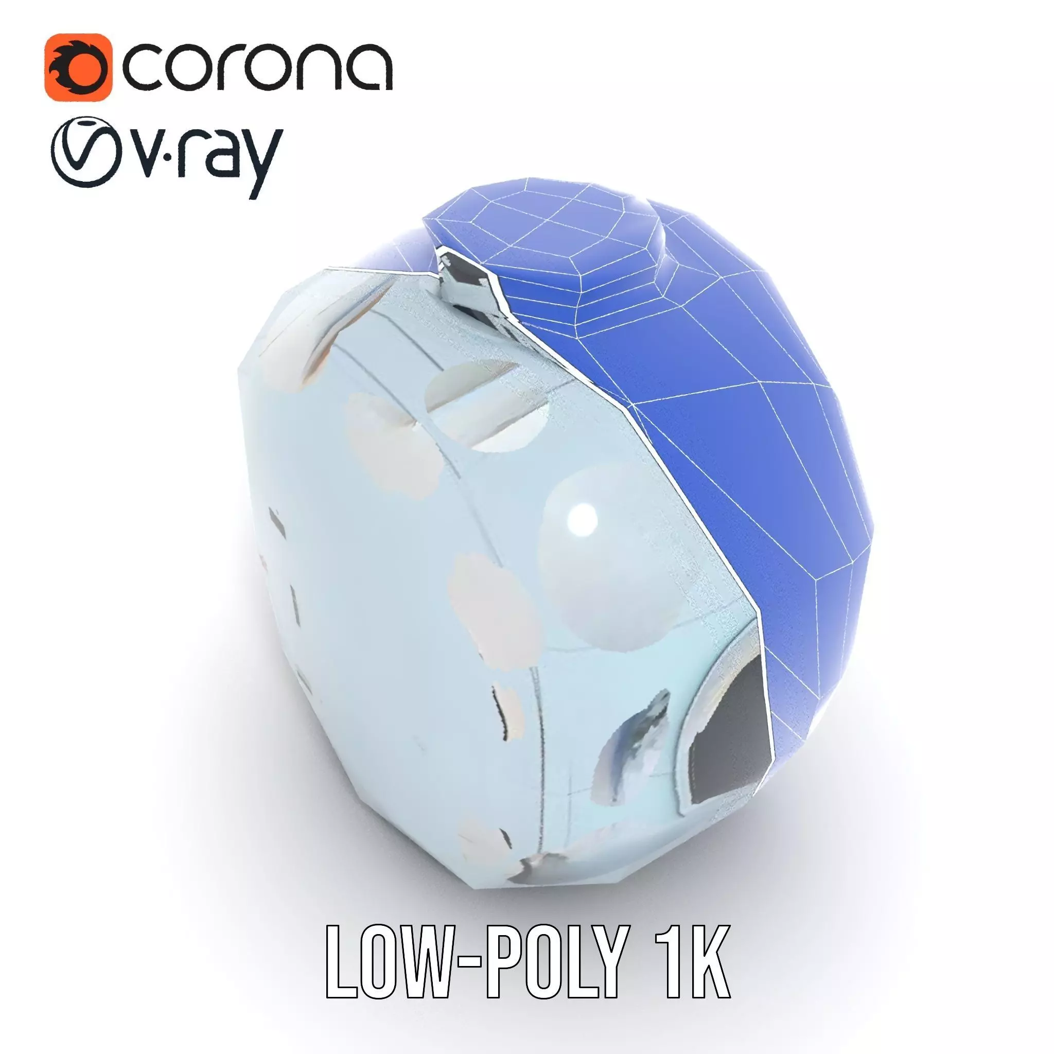 Futuristic Medical Pod Model Pack Low-poly 3D model_21