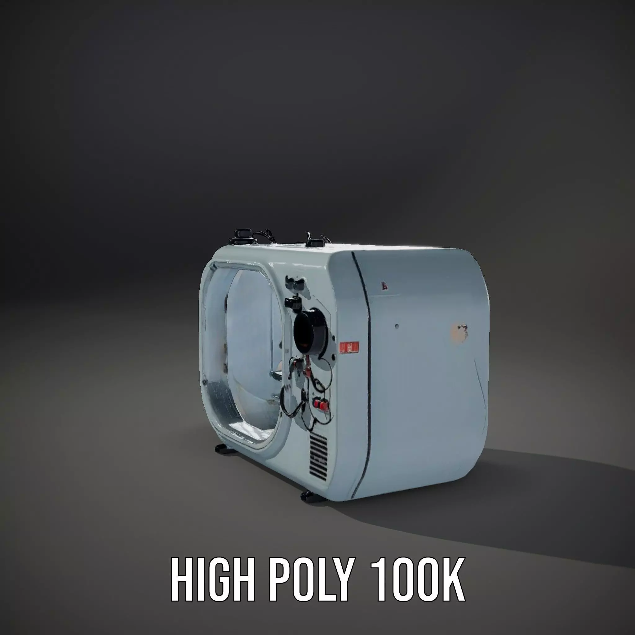 Industrial Light Chamber Model Pack Low-poly 3D model_10