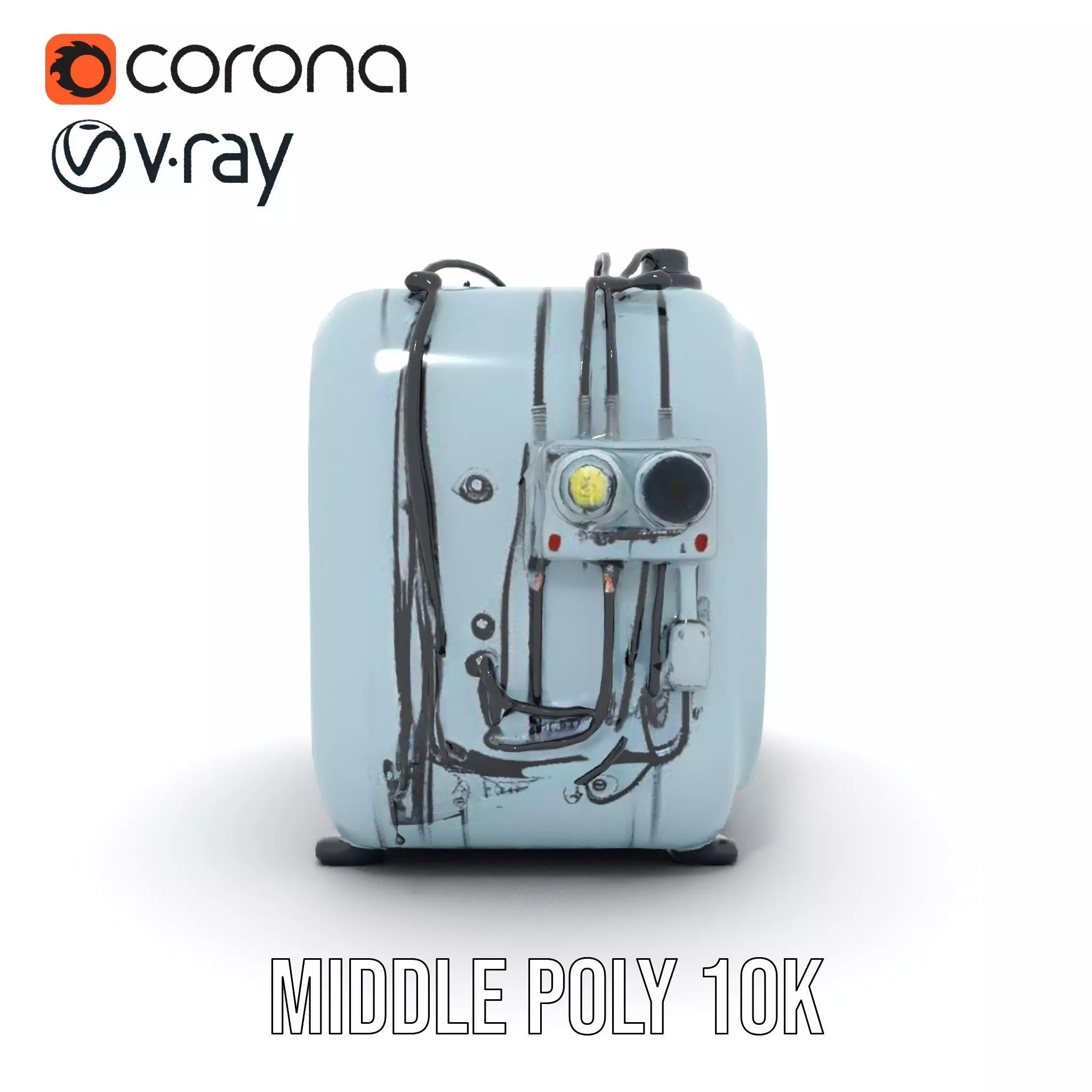 Industrial Light Chamber Model Pack Low-poly 3D model_11