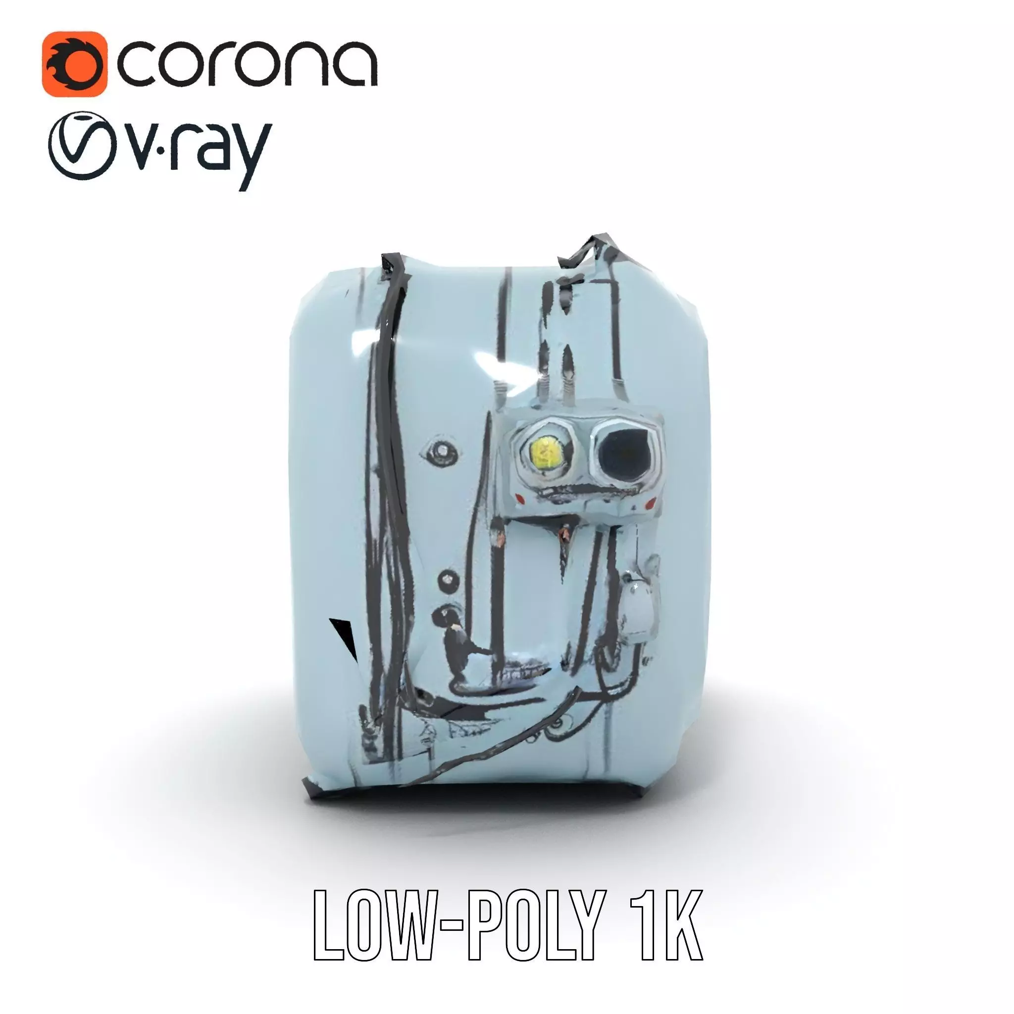 Industrial Light Chamber Model Pack Low-poly 3D model_22