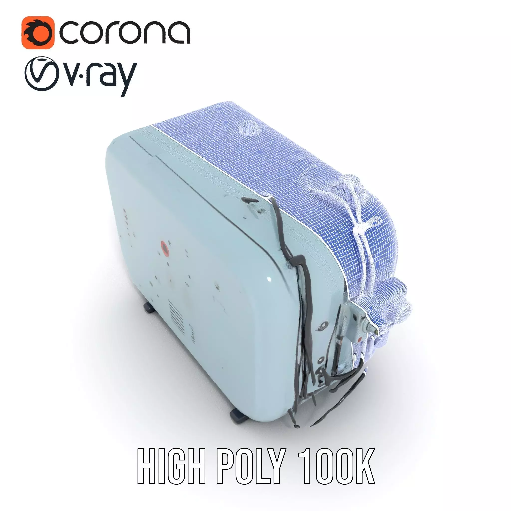 Industrial Light Chamber Model Pack Low-poly 3D model_32