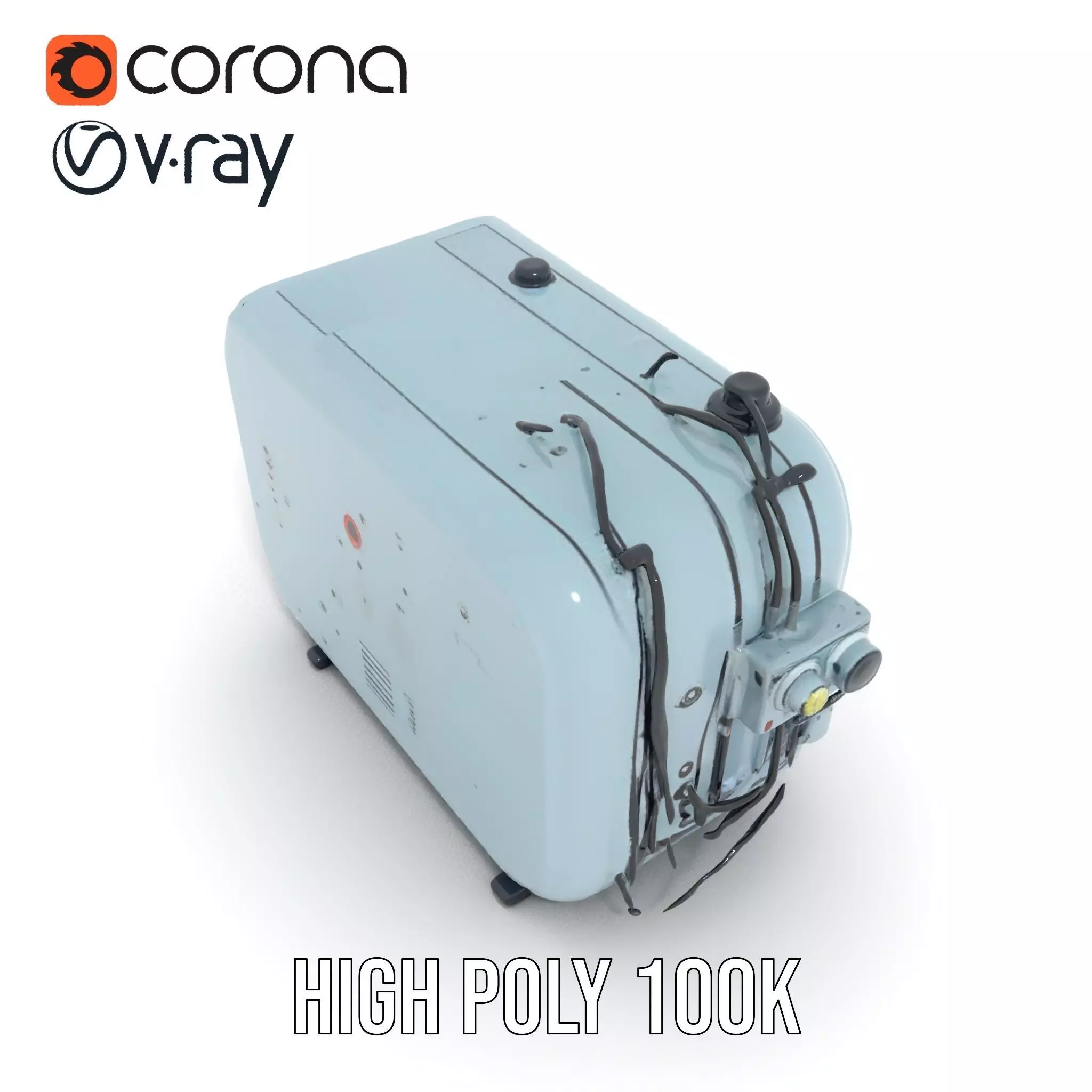 Industrial Light Chamber Model Pack Low-poly 3D model_23