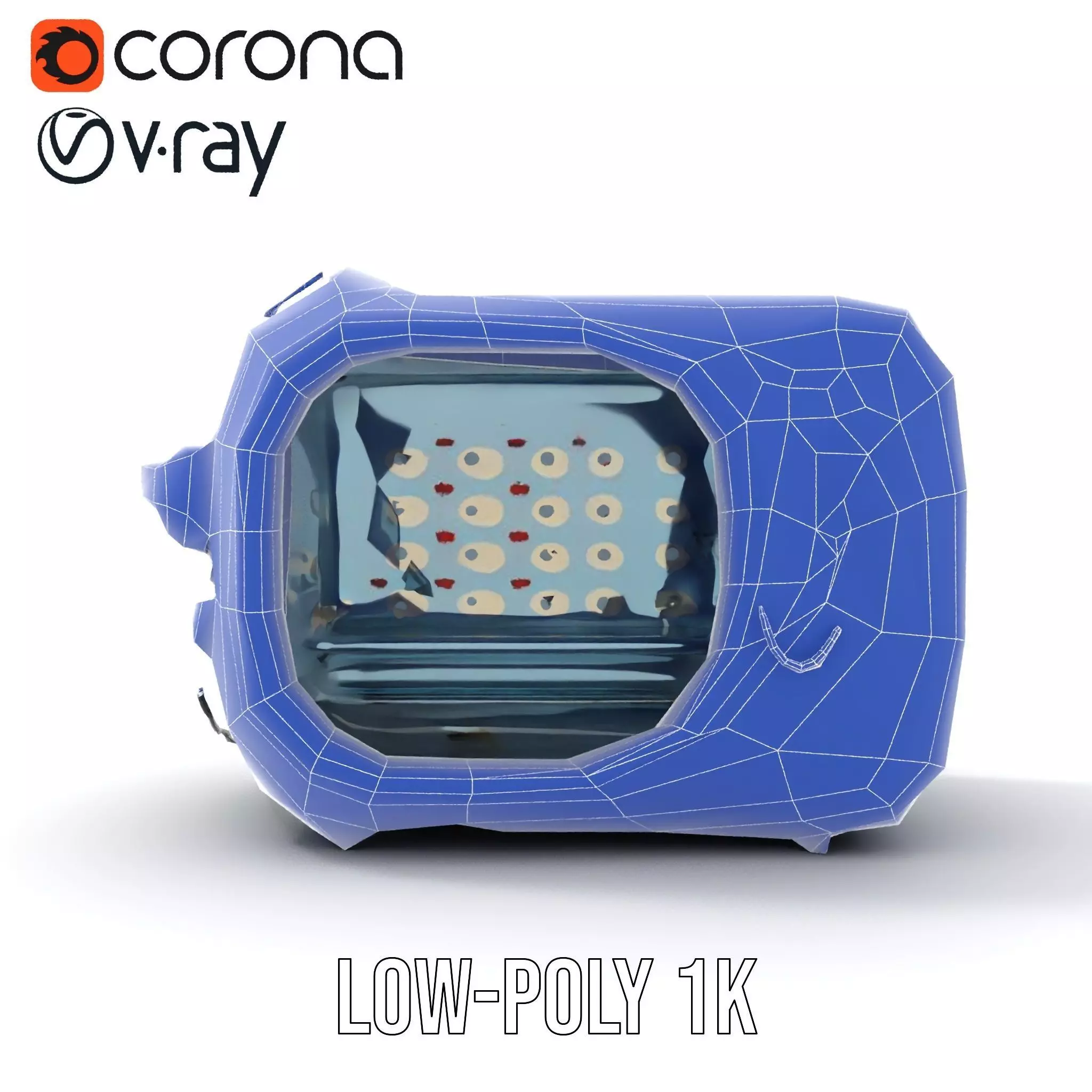 Industrial Light Chamber Model Pack Low-poly 3D model_25