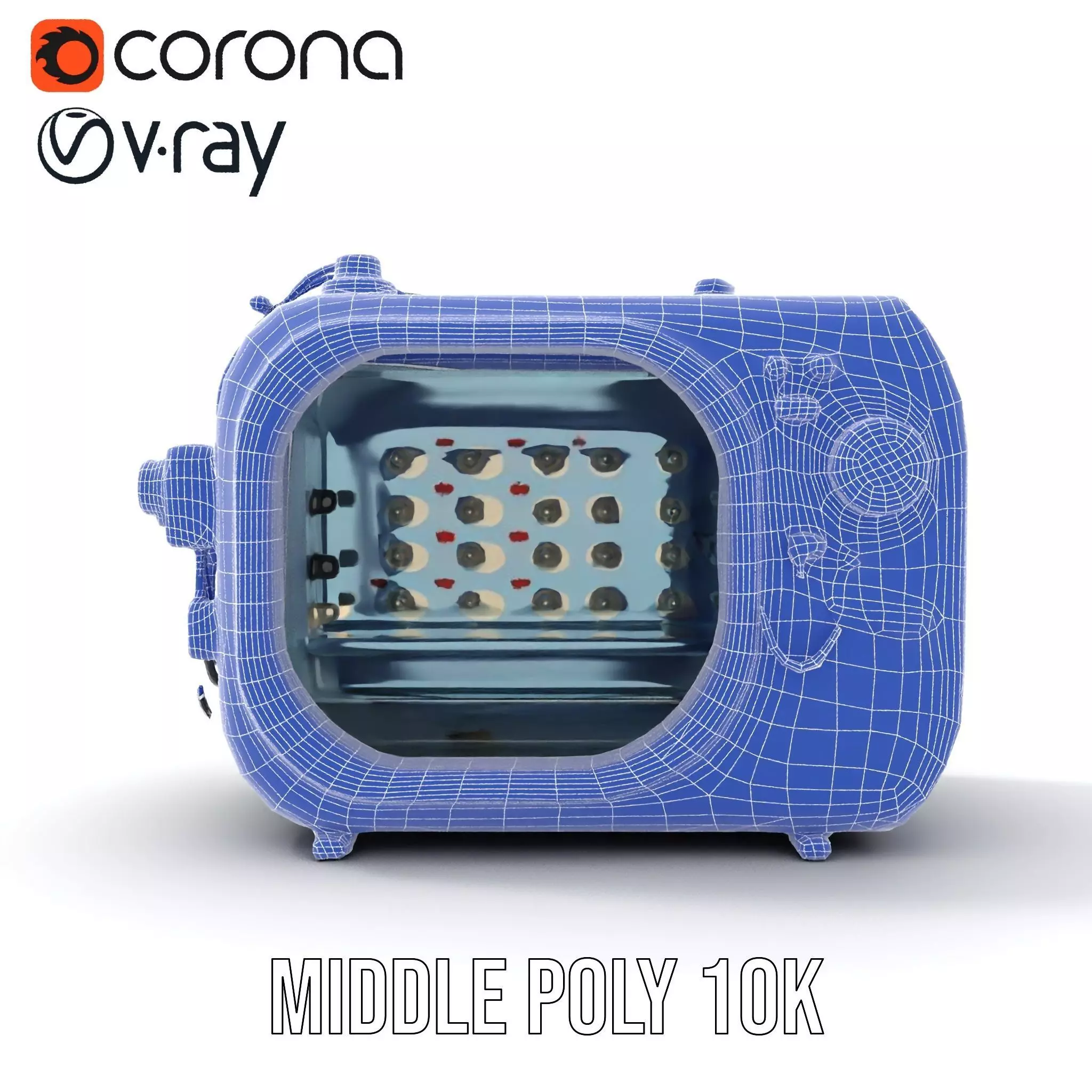 Industrial Light Chamber Model Pack Low-poly 3D model_26