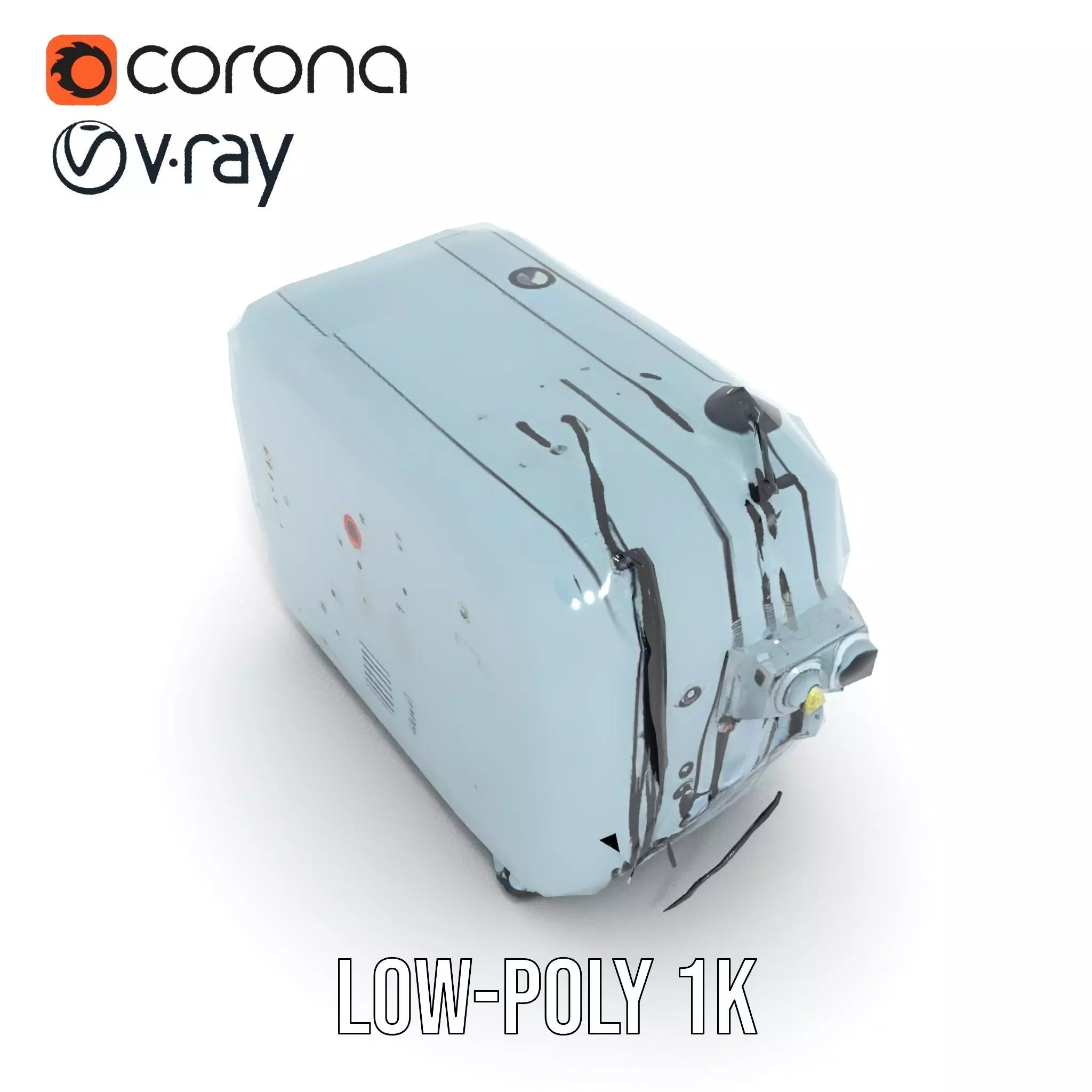 Industrial Light Chamber Model Pack Low-poly 3D model_7