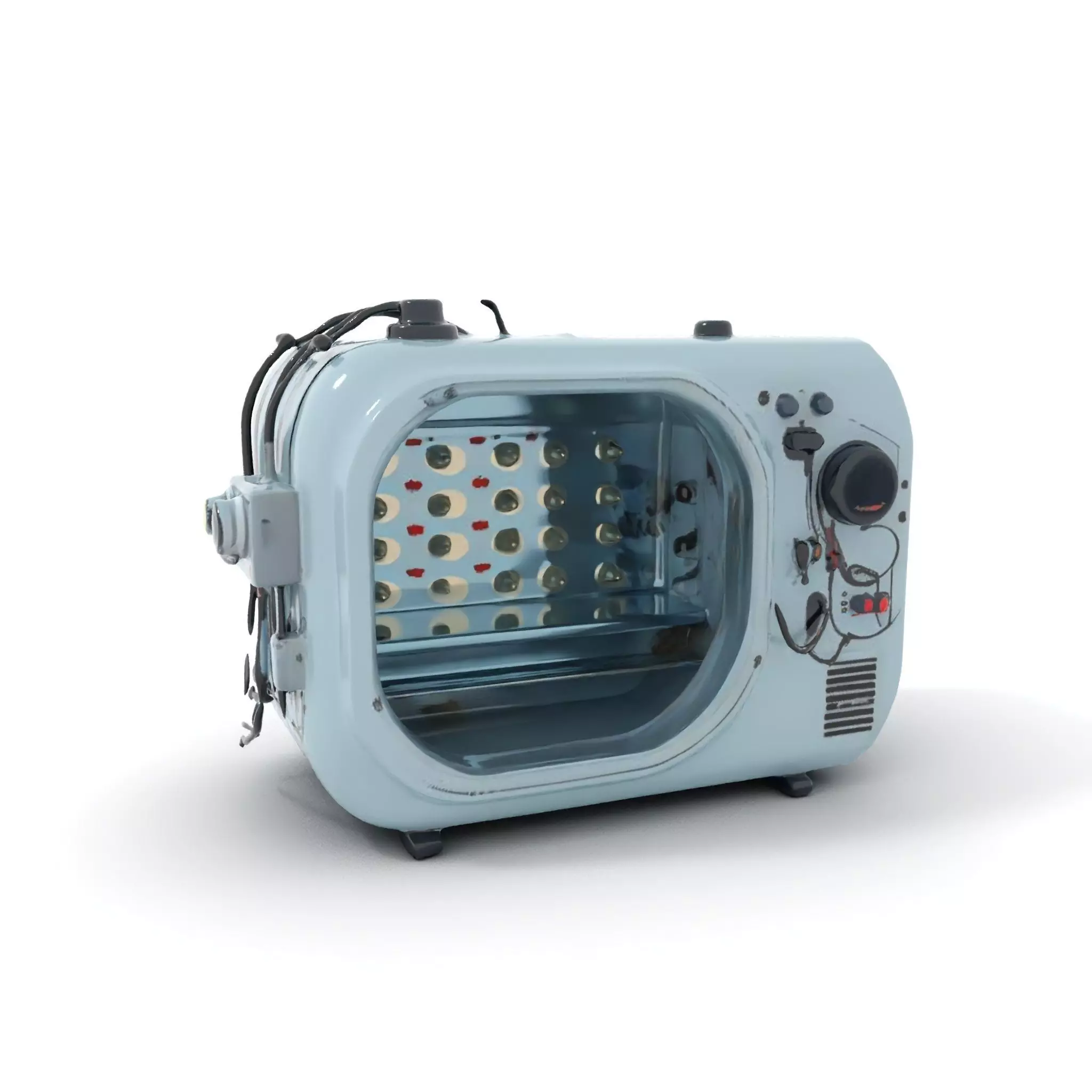 Industrial Light Chamber Model Pack Low-poly 3D model_0