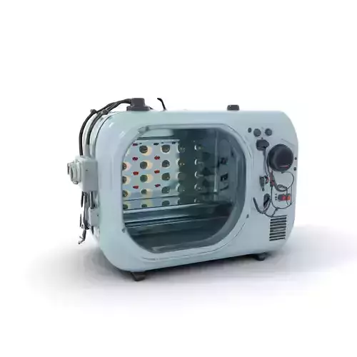 Industrial Light Chamber Model Pack Low-poly 3D model