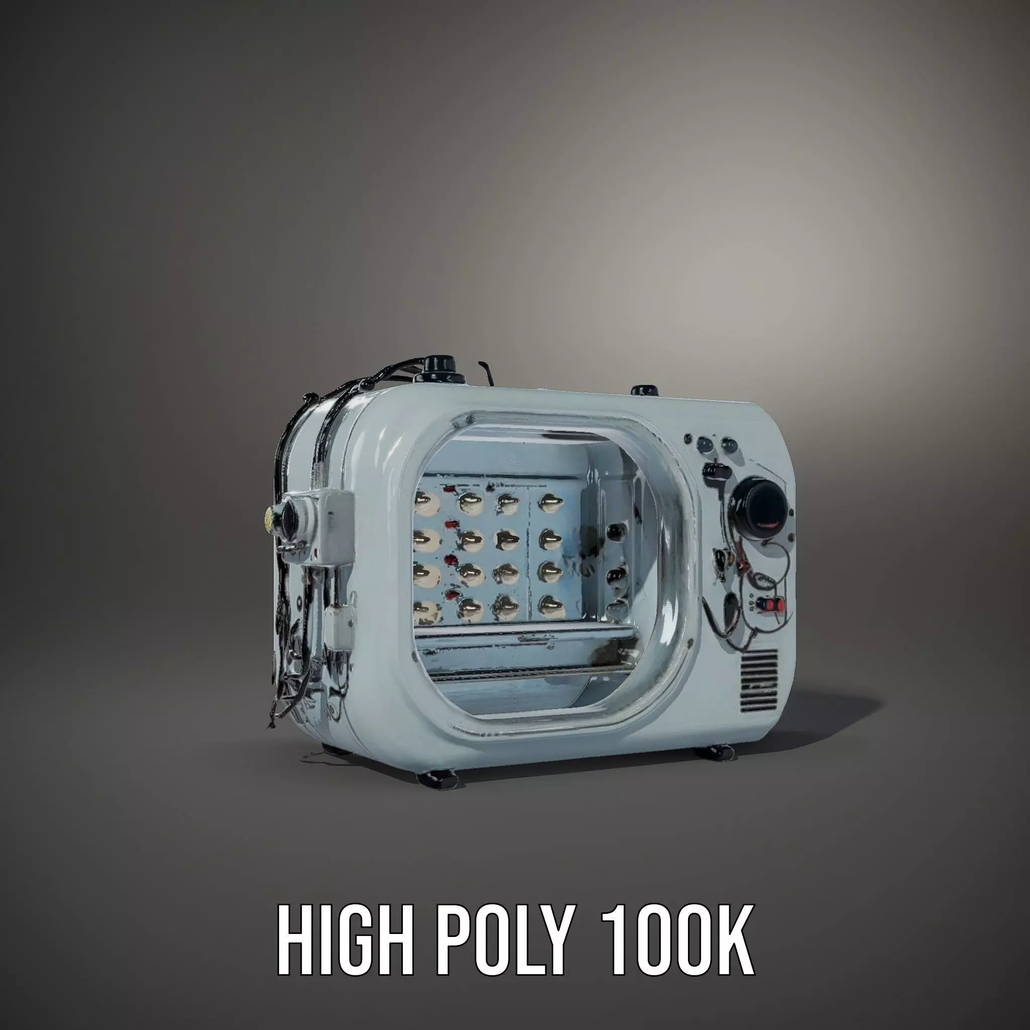 Industrial Light Chamber Model Pack Low-poly 3D model_8