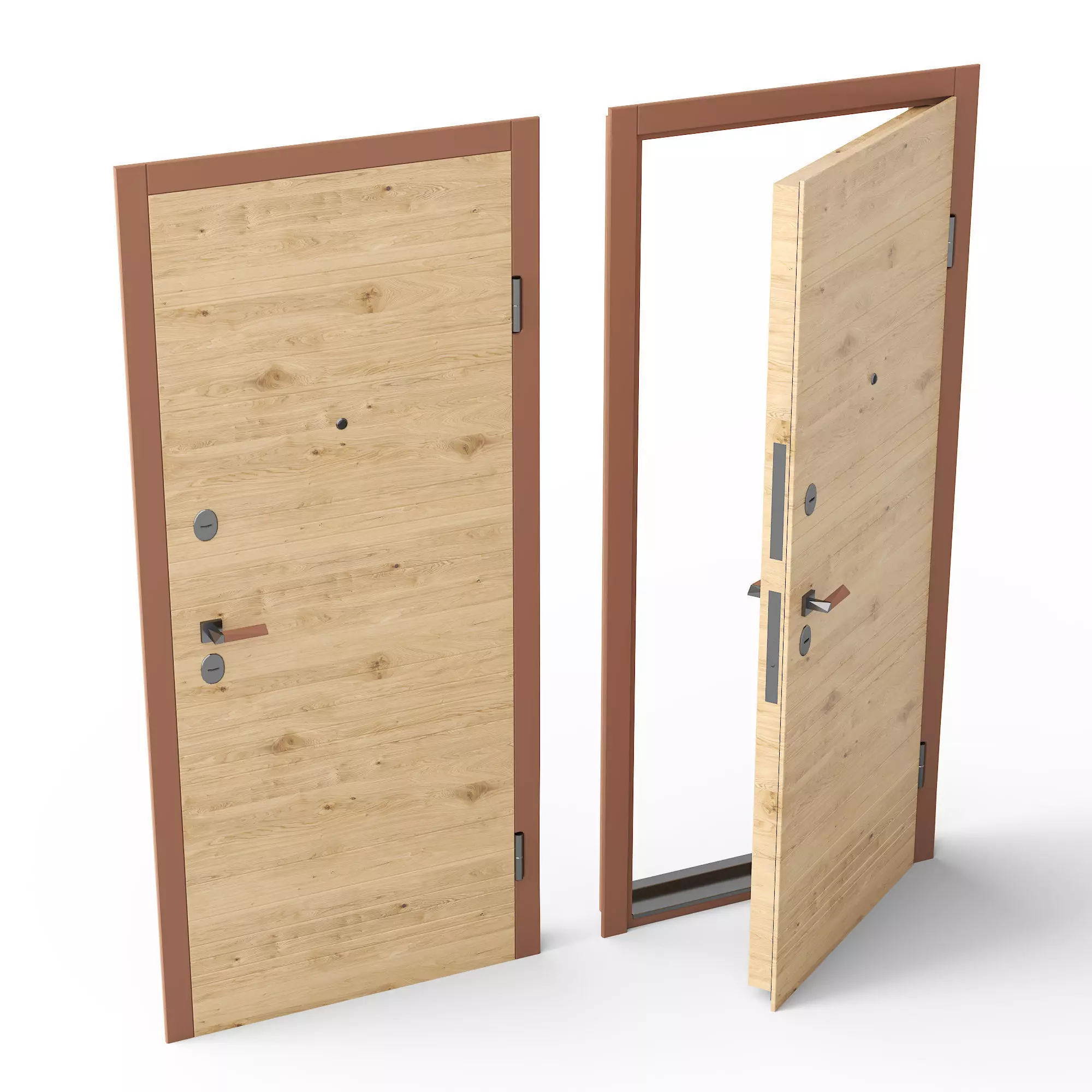 Karabin Door 3D model_1