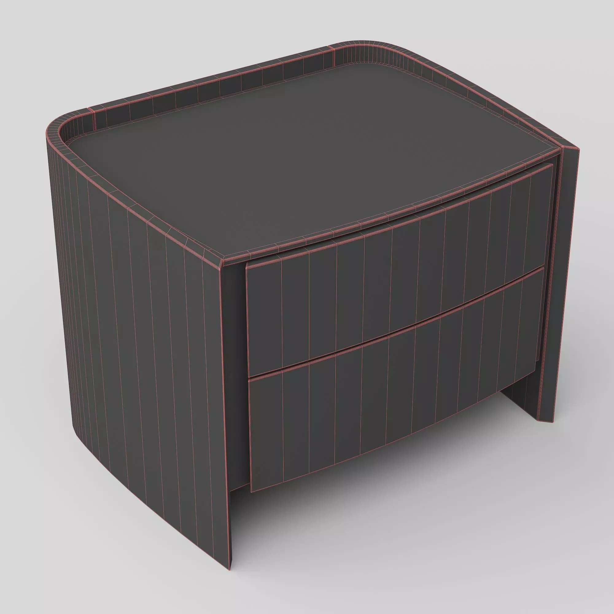Julio Bedside Table 3D model_2