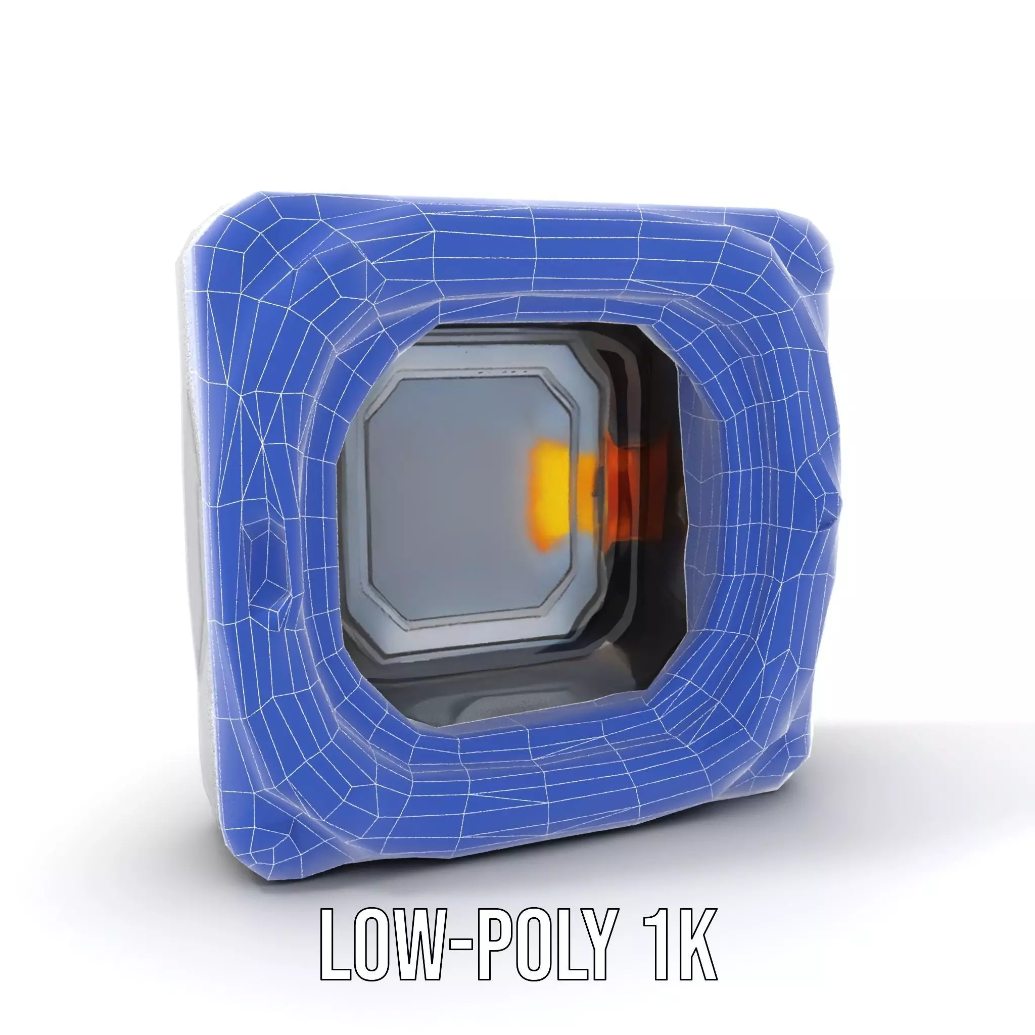 Futuristic SciFi Door Model Pack with Illuminated Details Low-poly 3D model_9