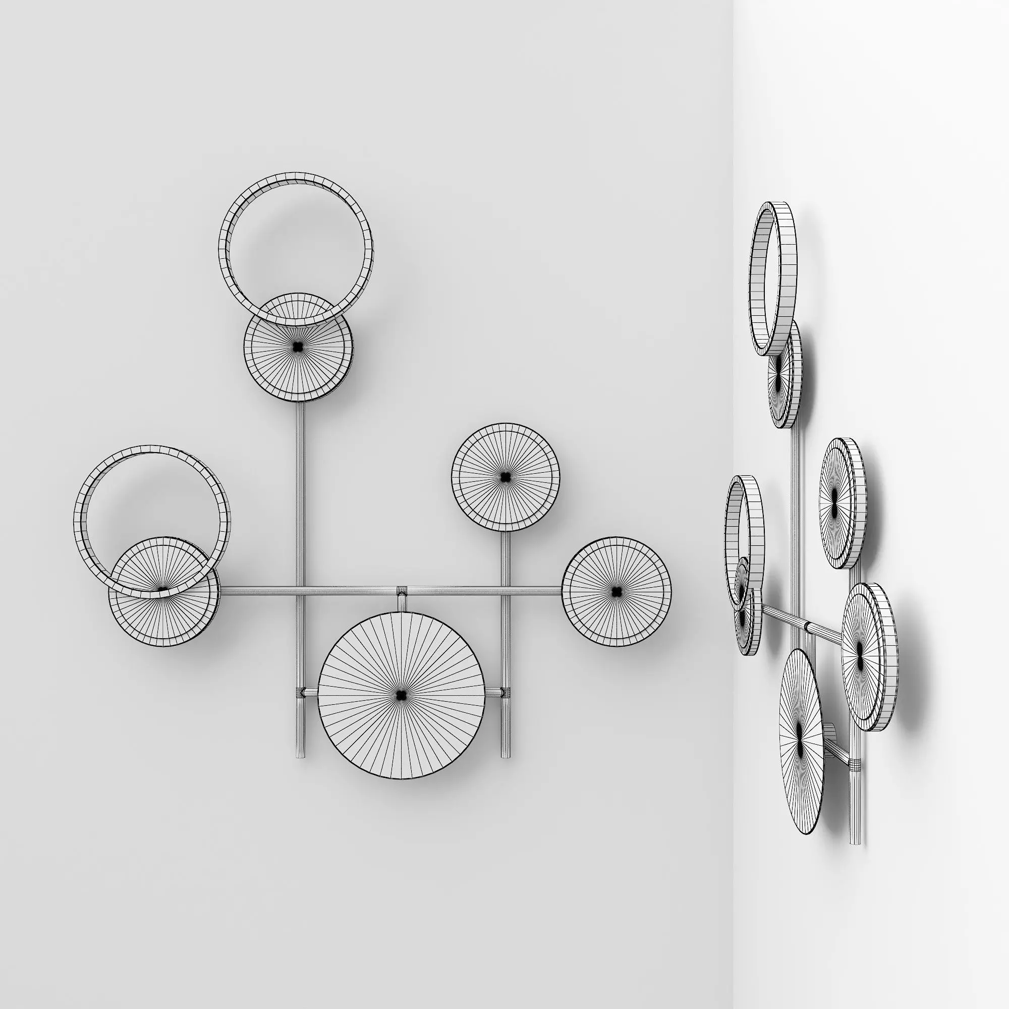 Jespellane Wall Light 3D model_1