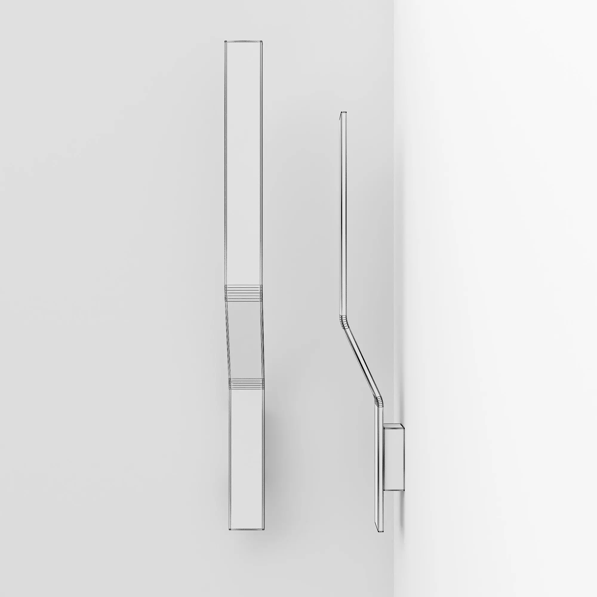 Irtellane Wall Light 3D model_1