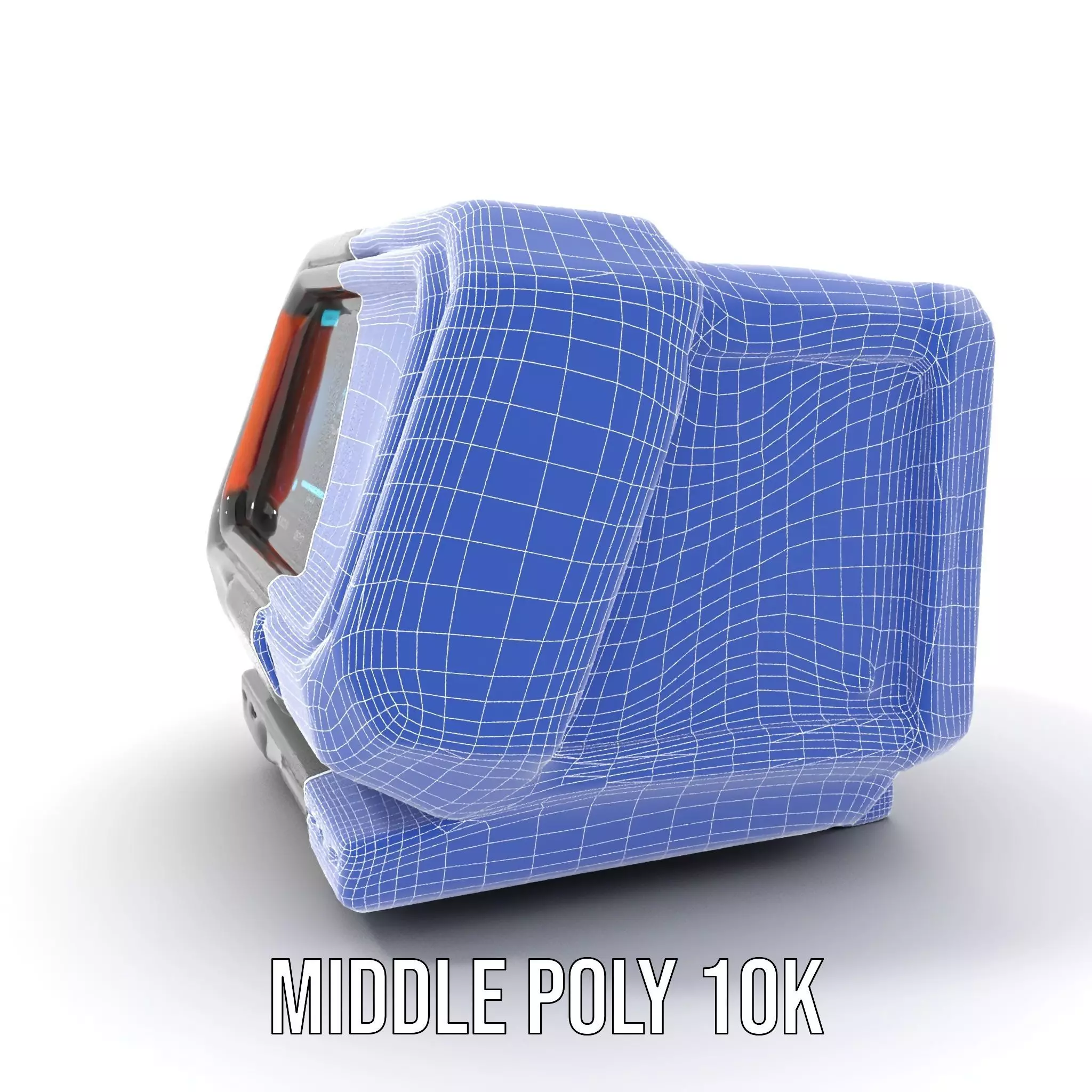 Futuristic Device Console model pack Low-poly 3D model_21