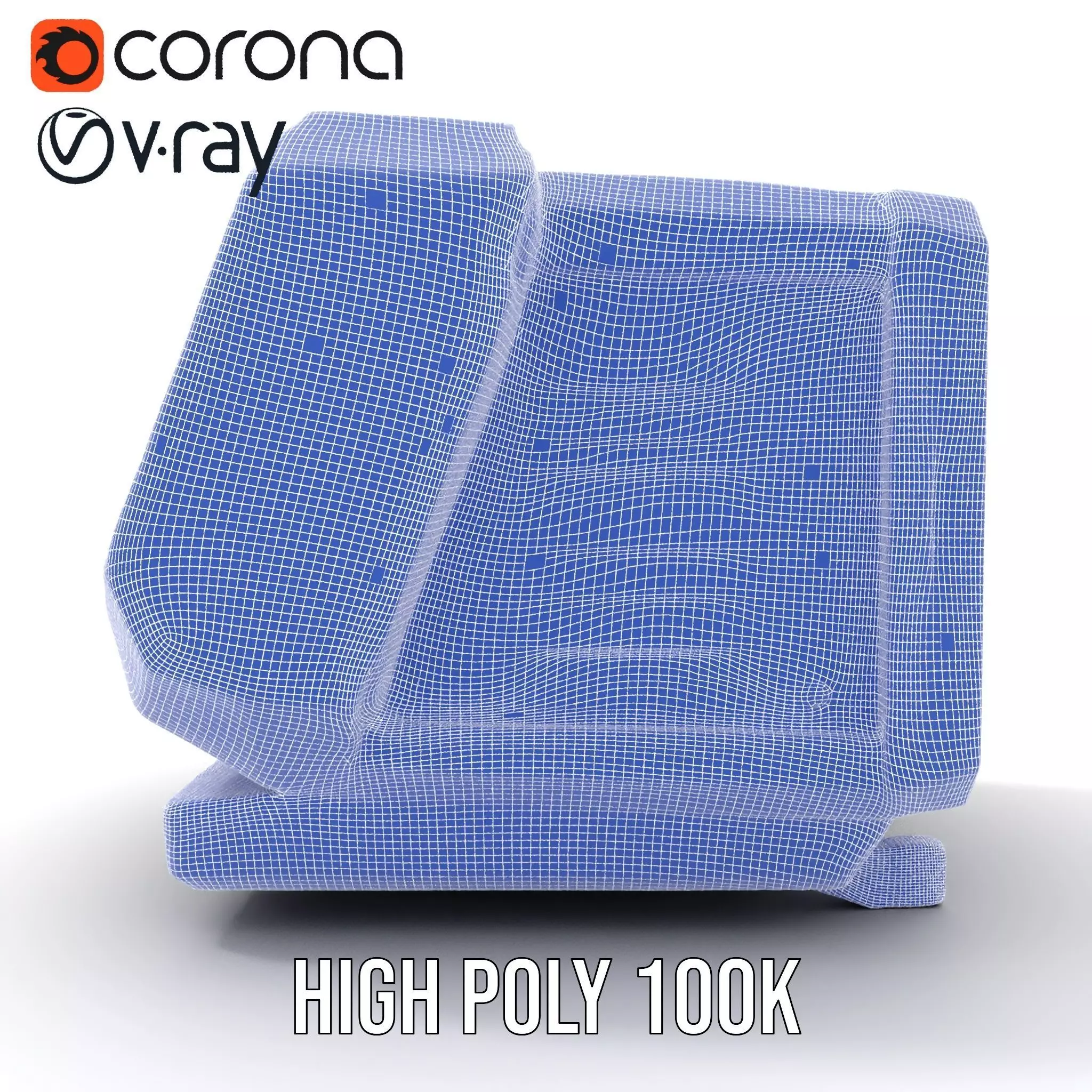 Futuristic Device Console model pack Low-poly 3D model_34