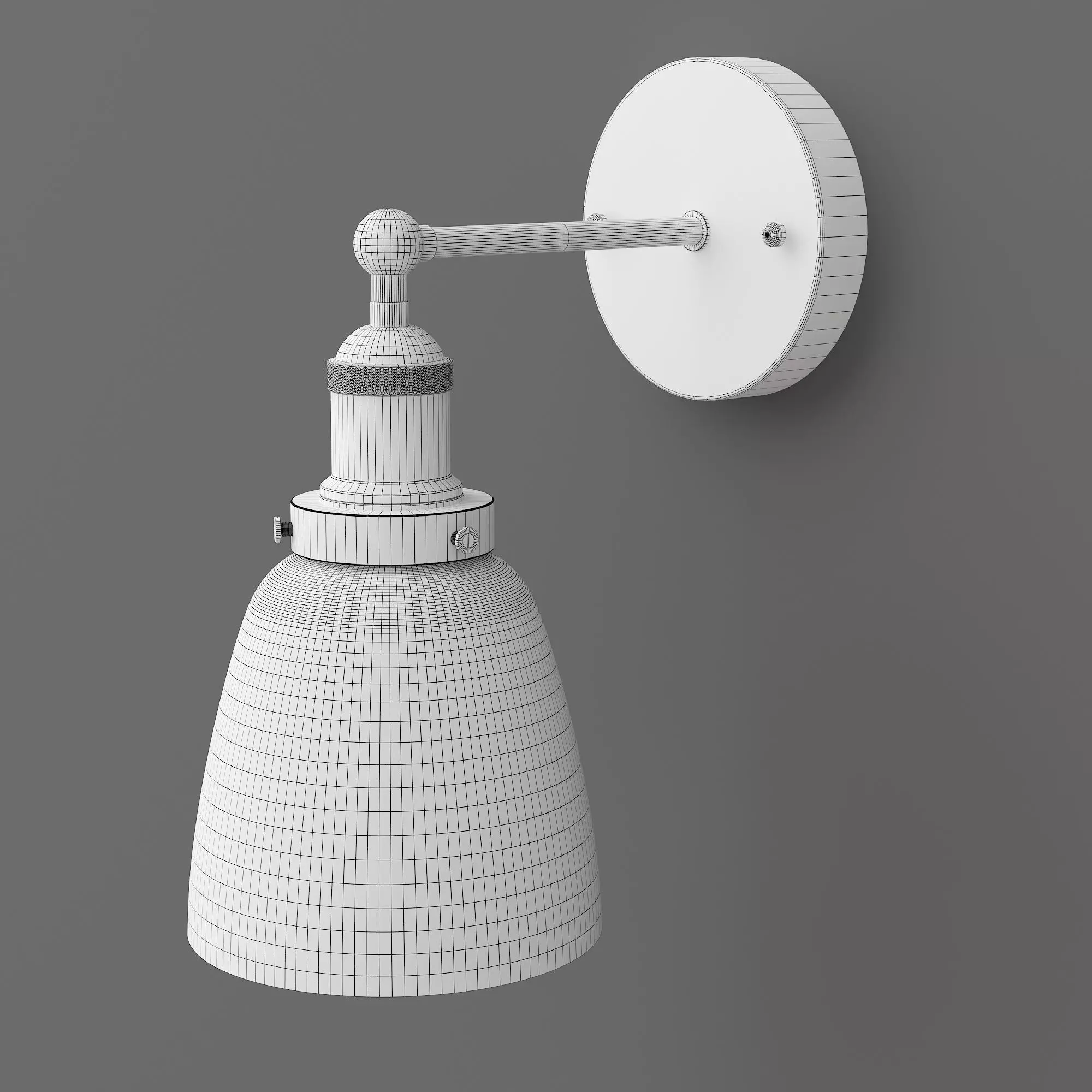 Helen Wall Light 3D model_2