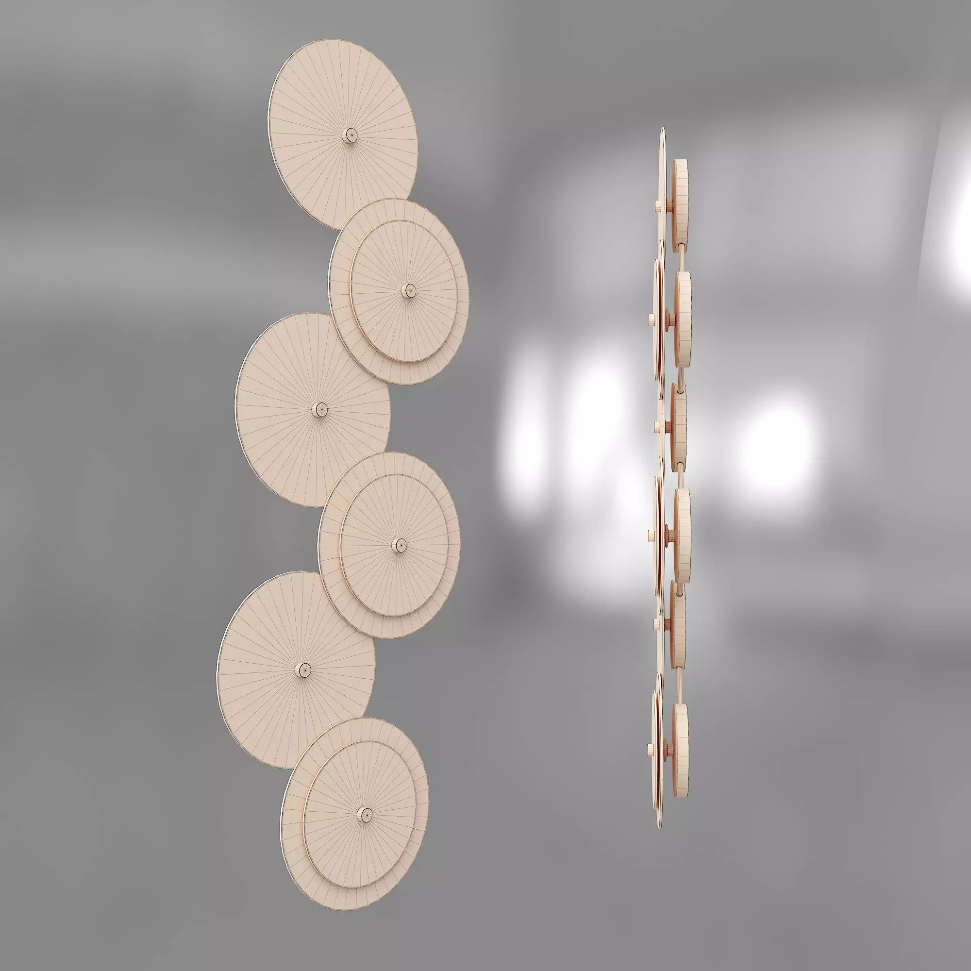 Heleanor Wall Light 3D model_1
