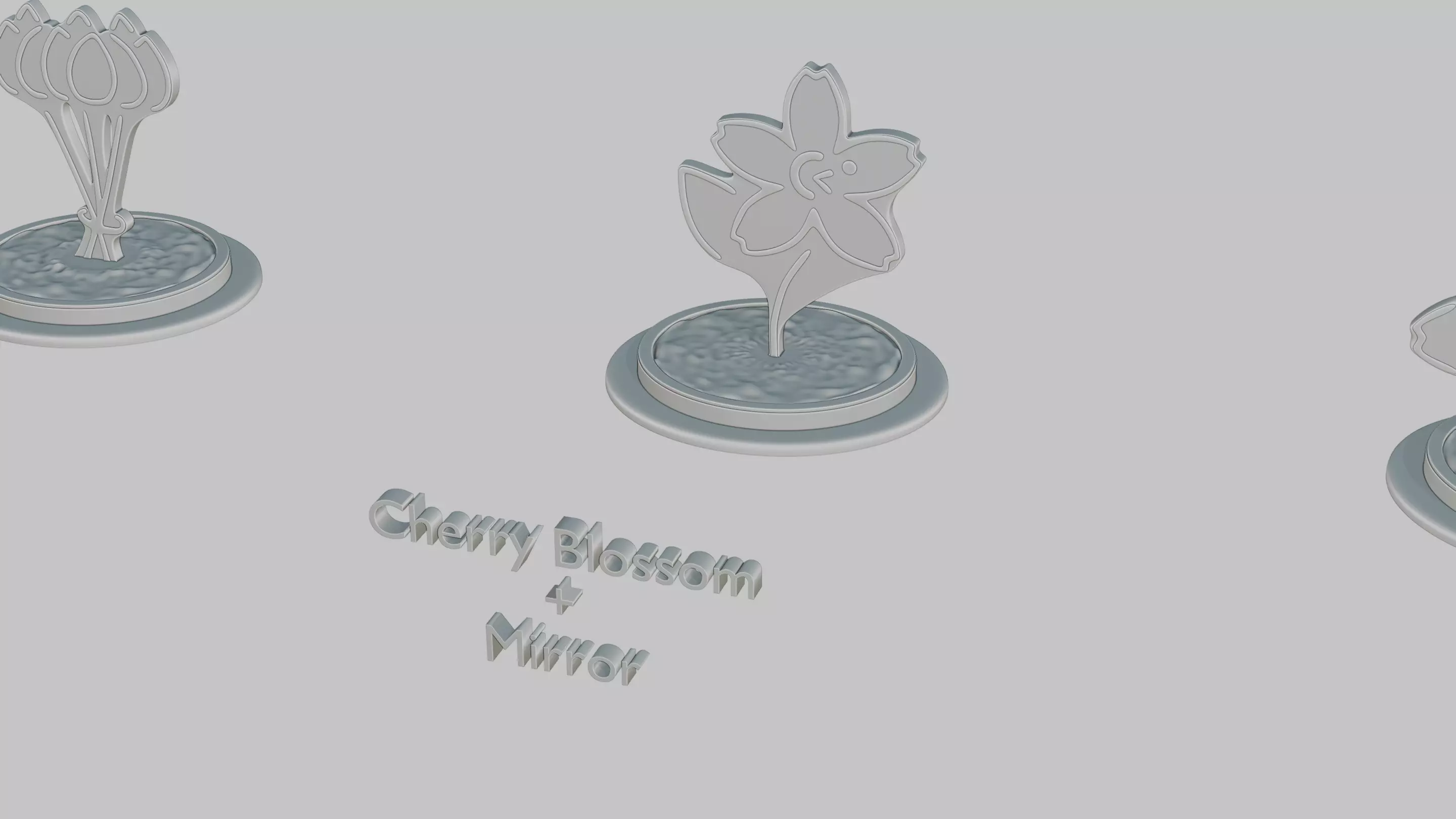 Emoji Statues Flowers and Plants Full Collection 3D print model_2