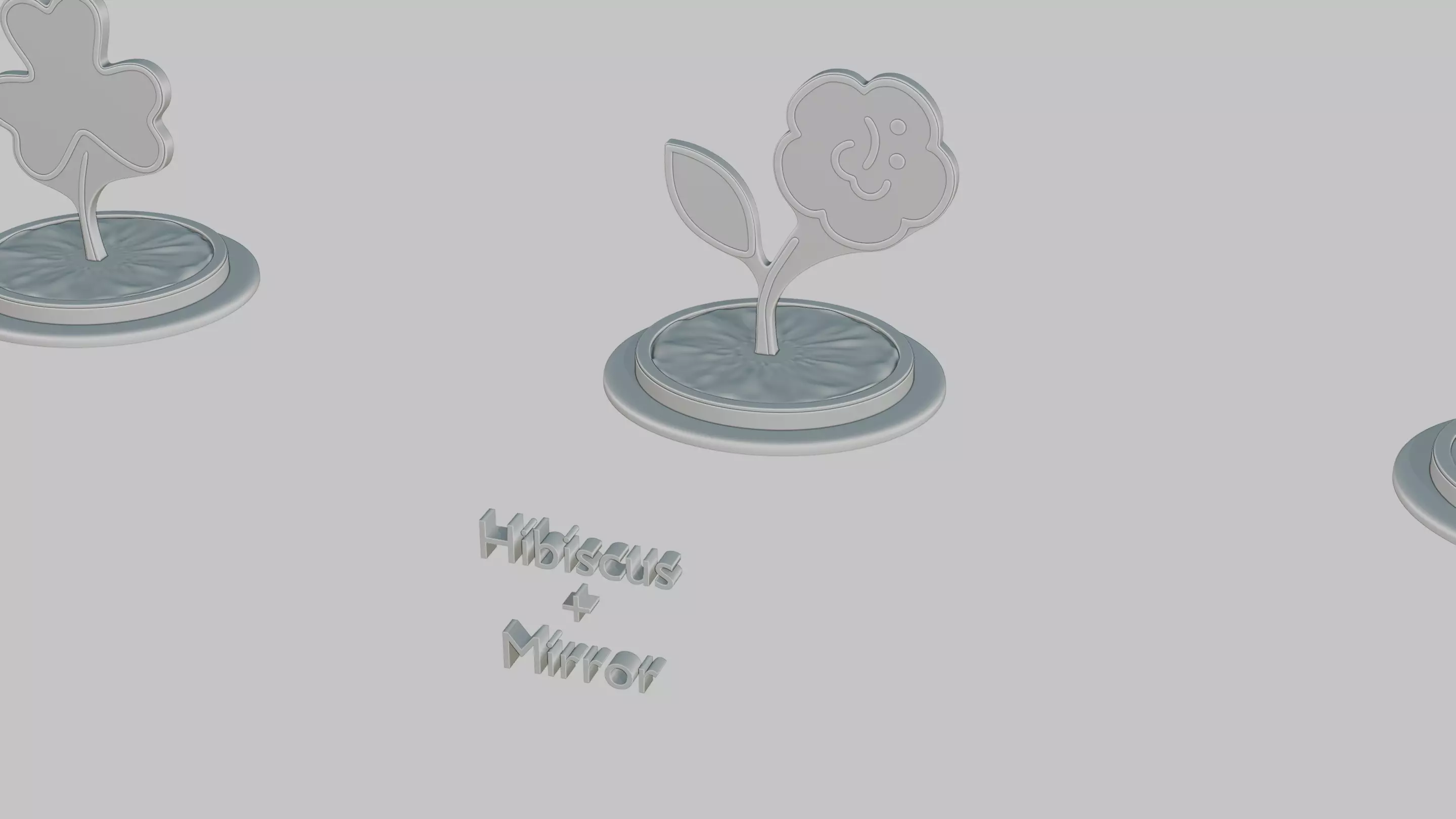 Emoji Statues Flowers and Plants Full Collection 3D print model_12