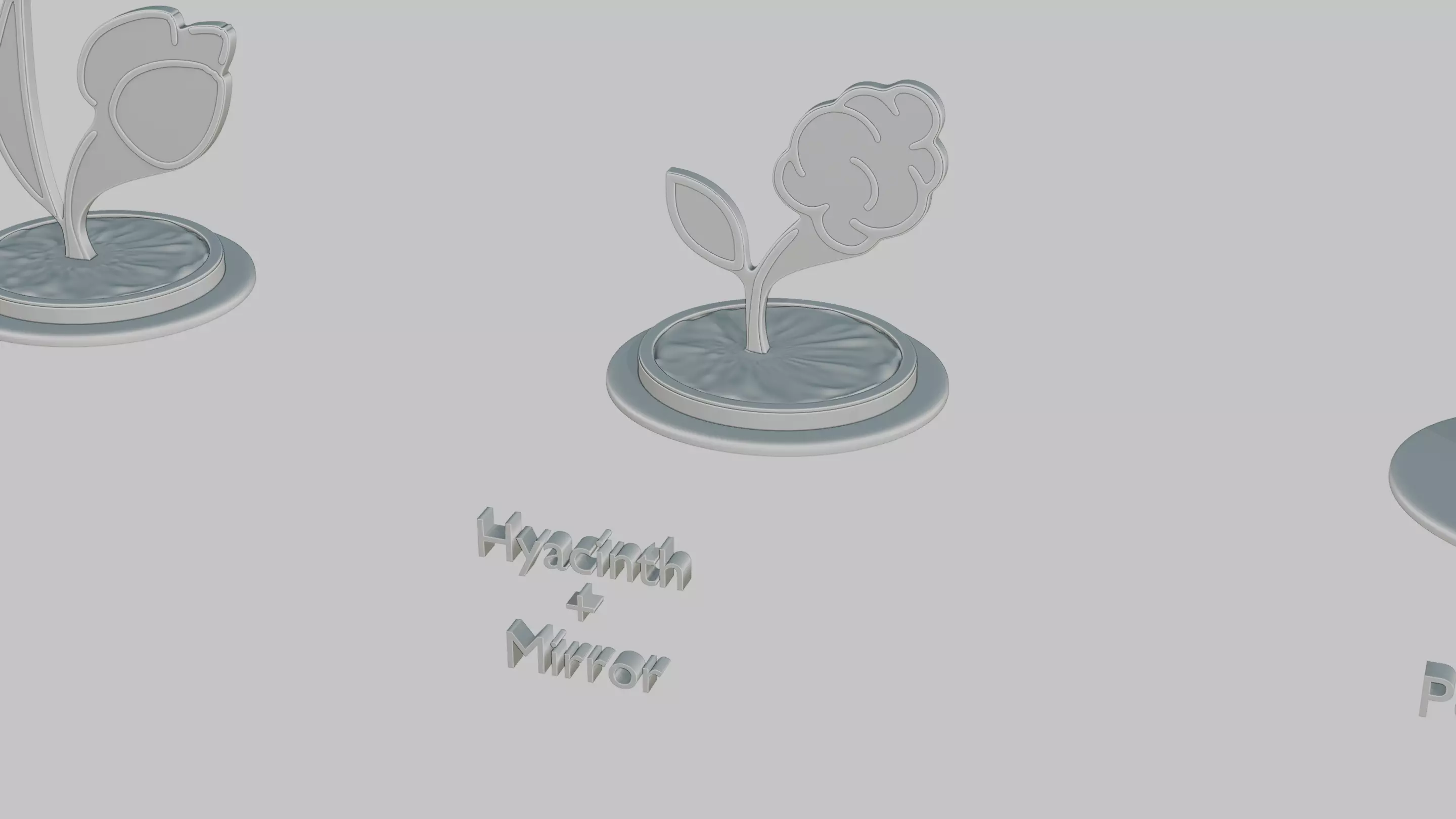 Emoji Statues Flowers and Plants Full Collection 3D print model_16