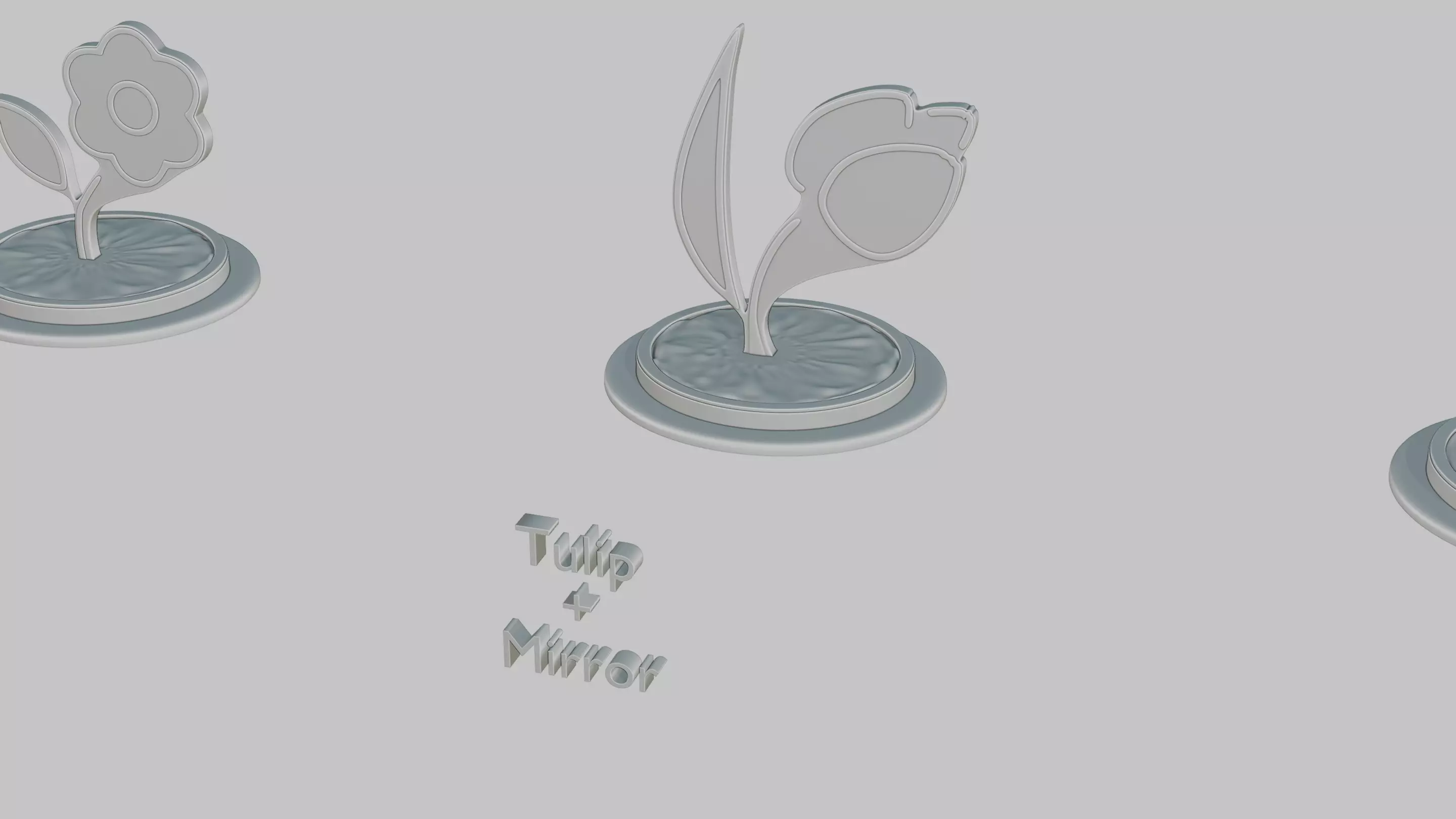 Emoji Statues Flowers and Plants Full Collection 3D print model_15