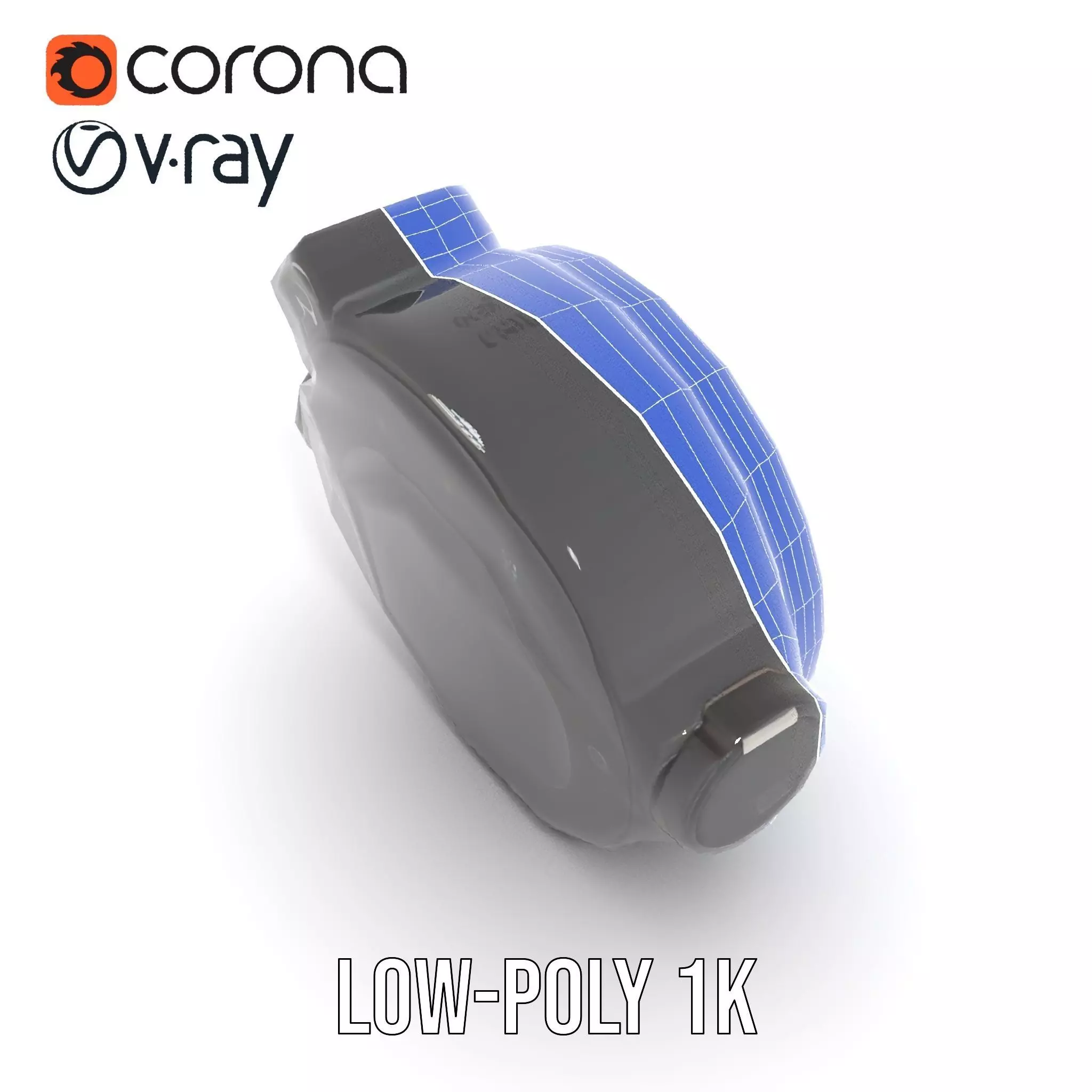 Compass Model Pack with Detailed Features Low-poly 3D model_27